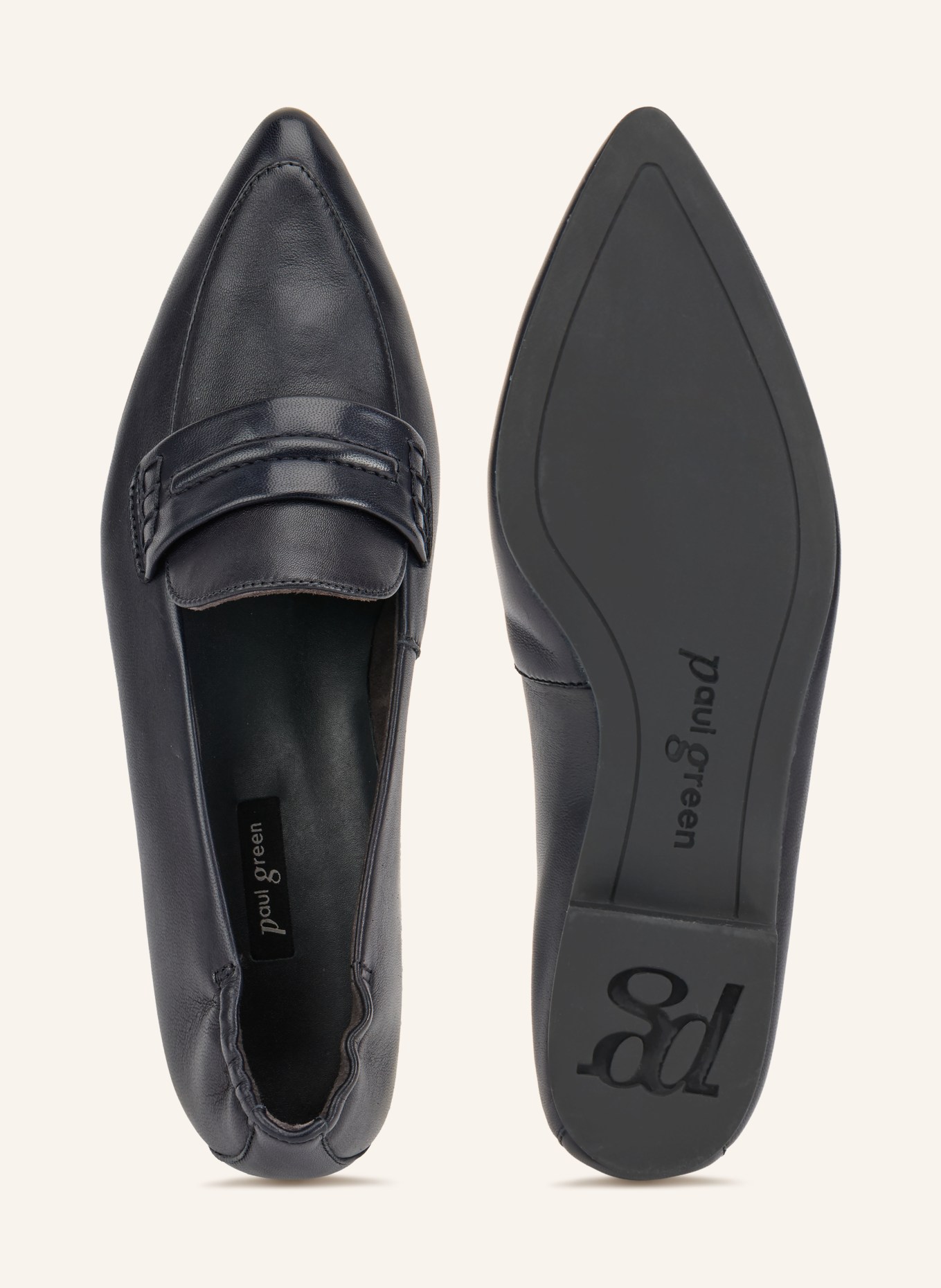 paul green Loafers: BLACK