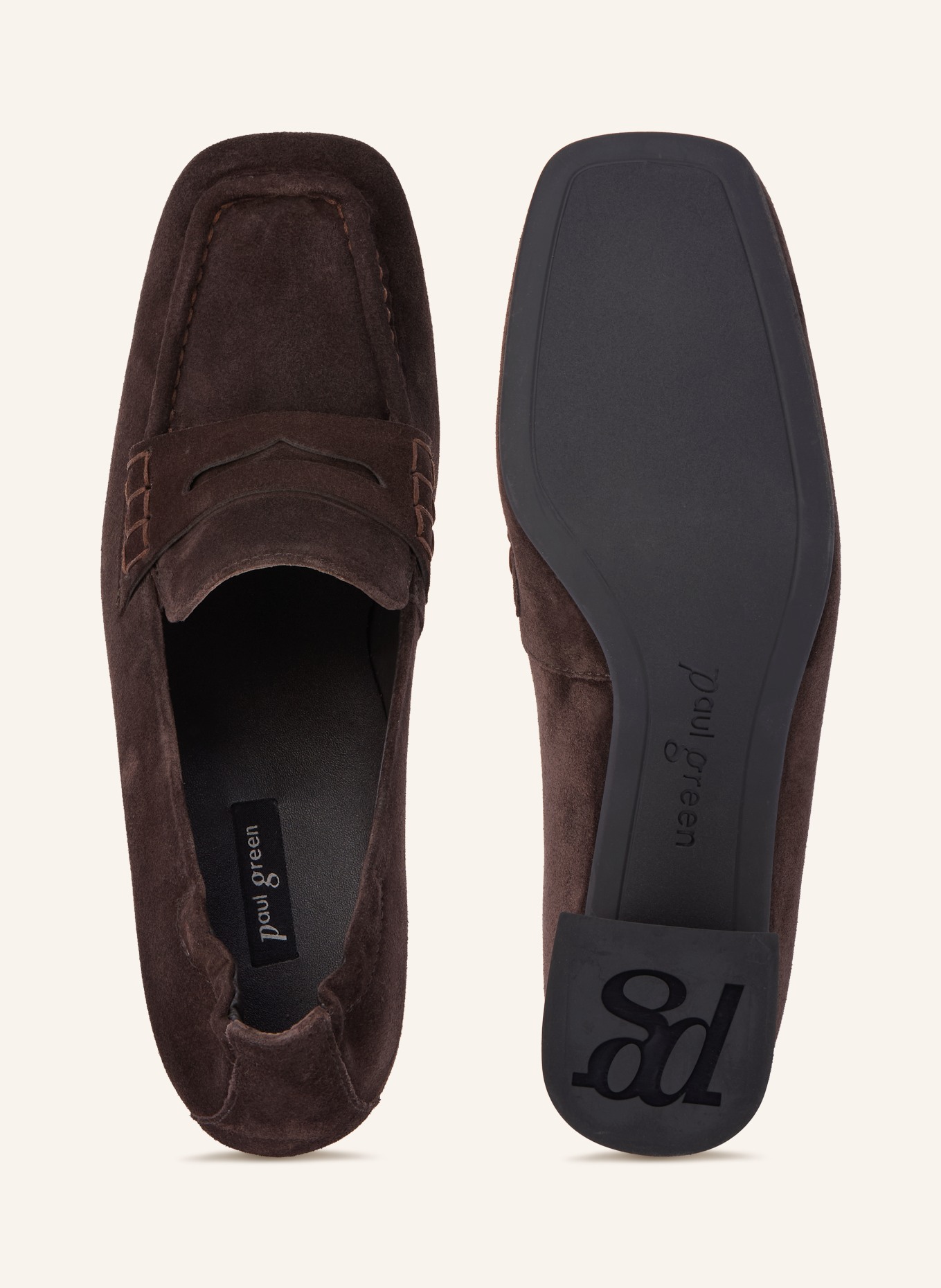paul green Pumps: MARRON FONCÉ