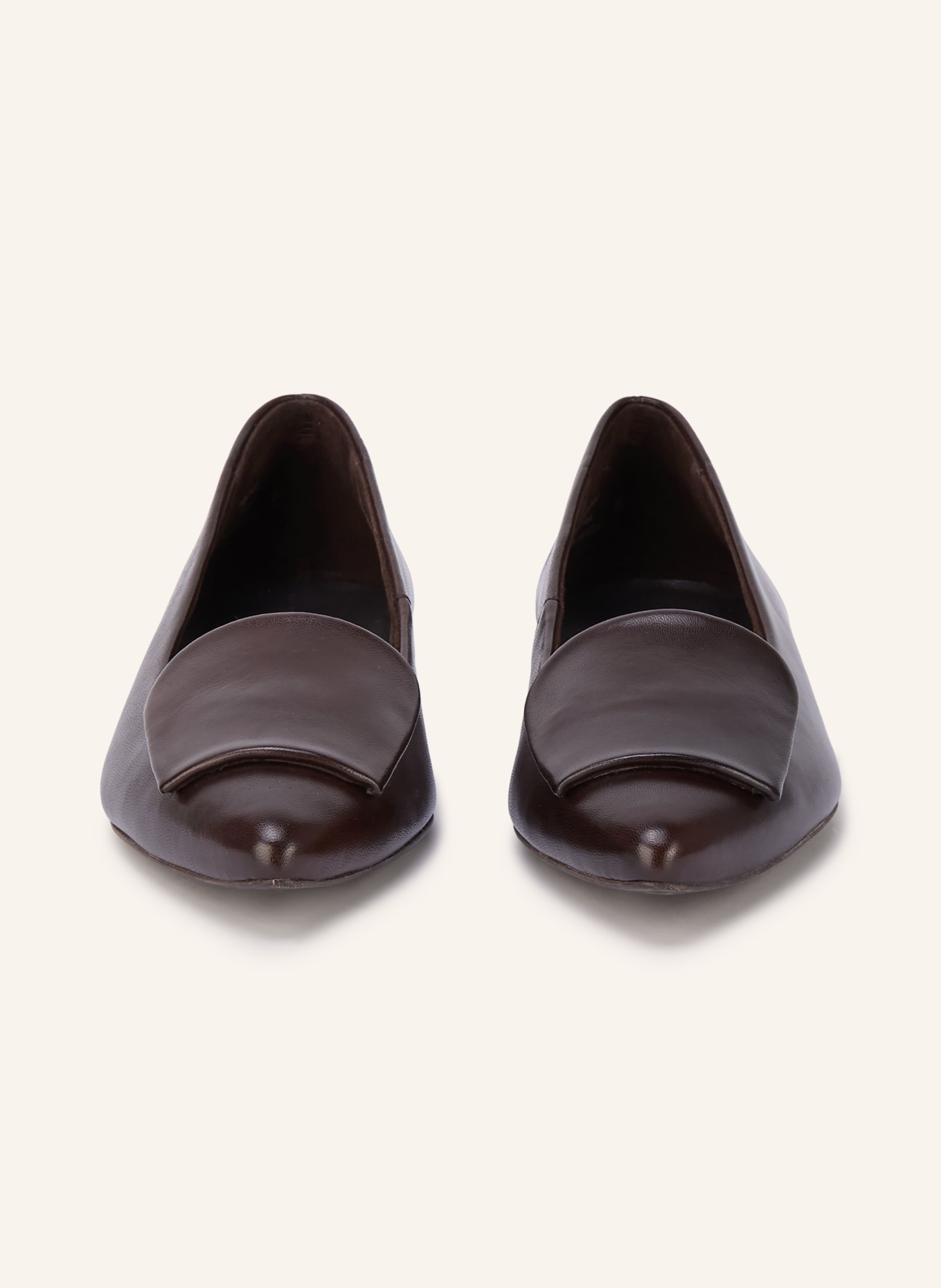 paul green Ballerinas: DARK BROWN