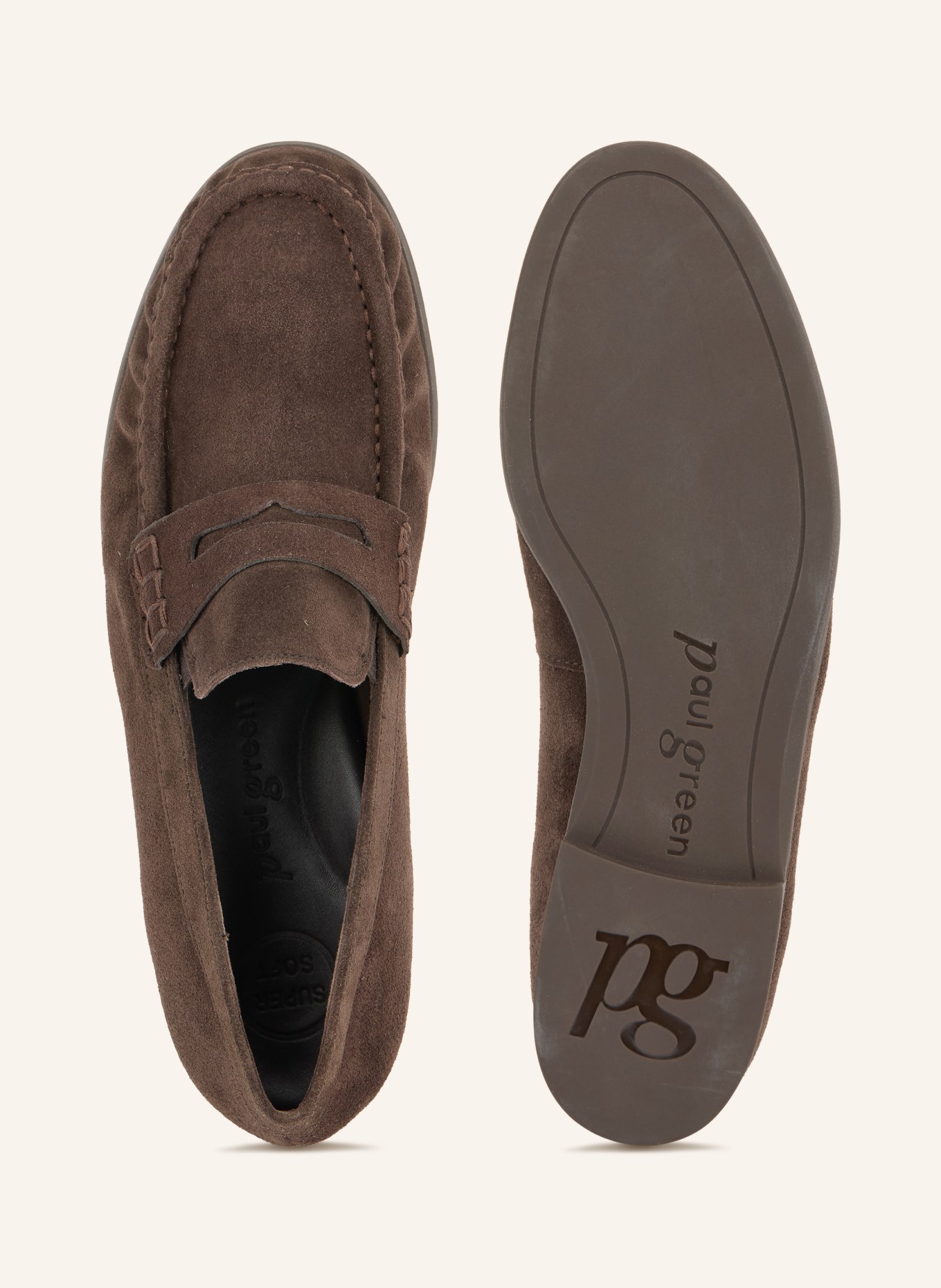 paul green Penny loafers: DARK BROWN