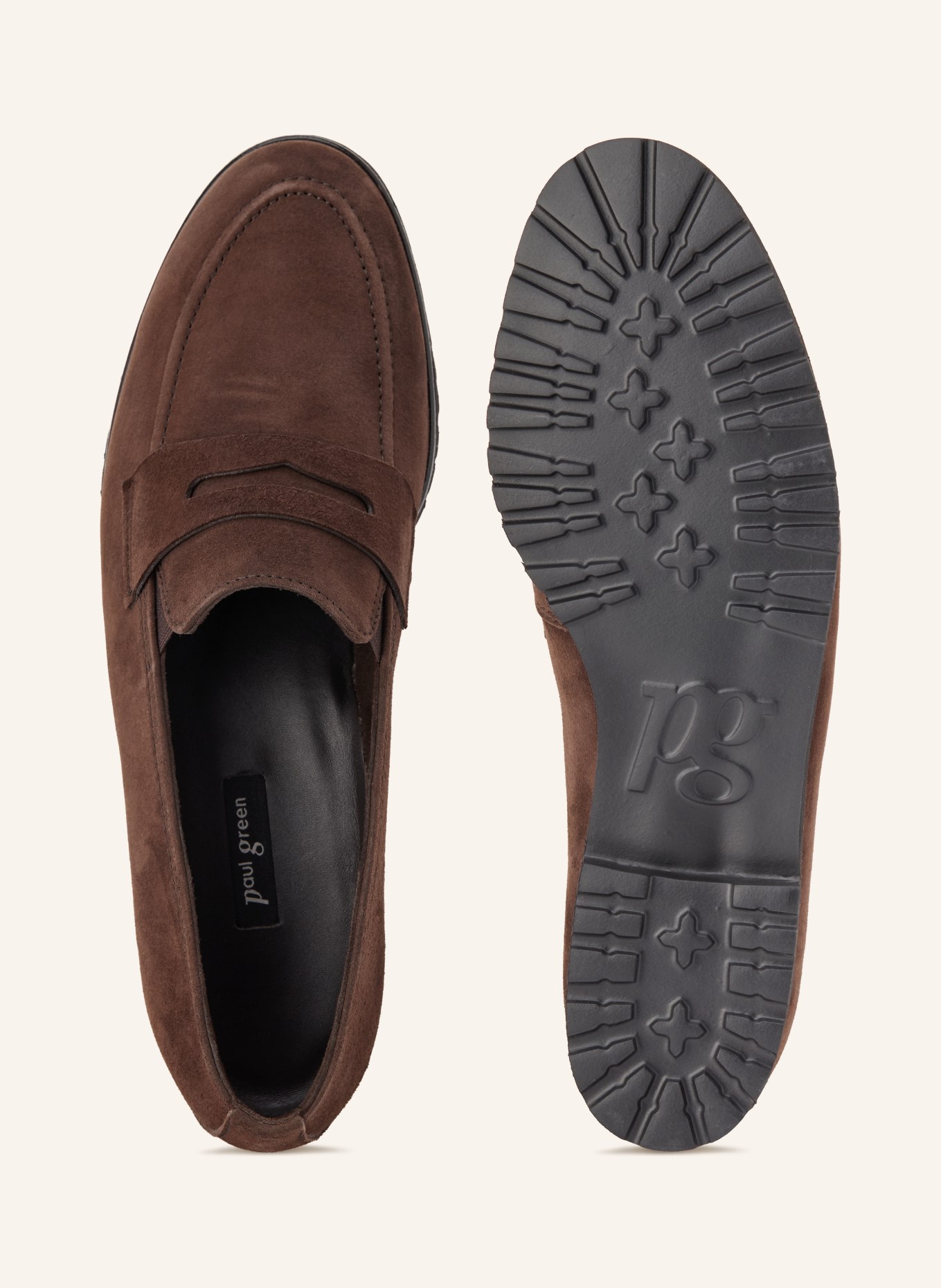 paul green Penny-loafer CACAO: MØRKEBRUN