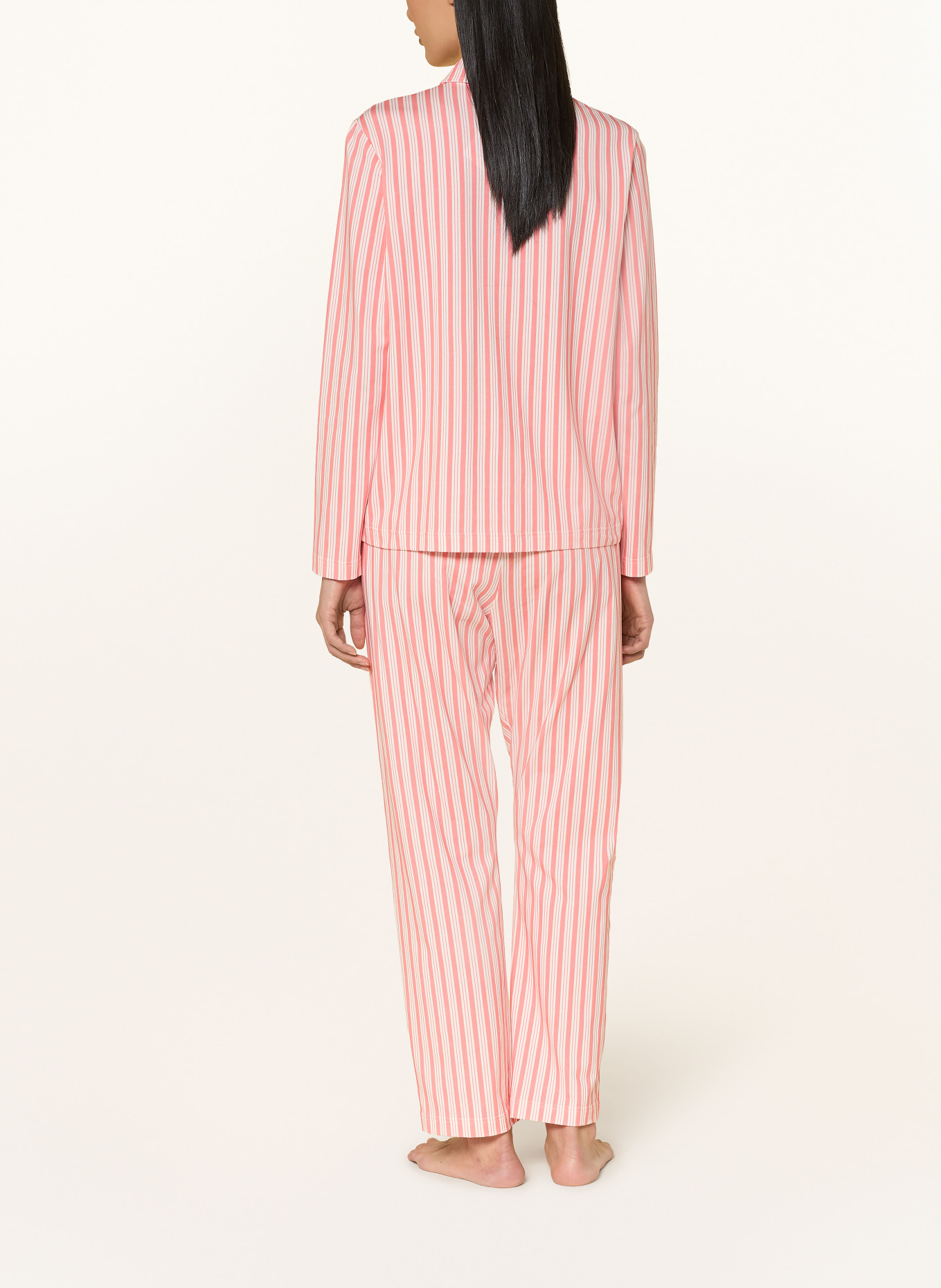 SHORT STORIES Pantalon de pyjama: SAUMON / BLANC