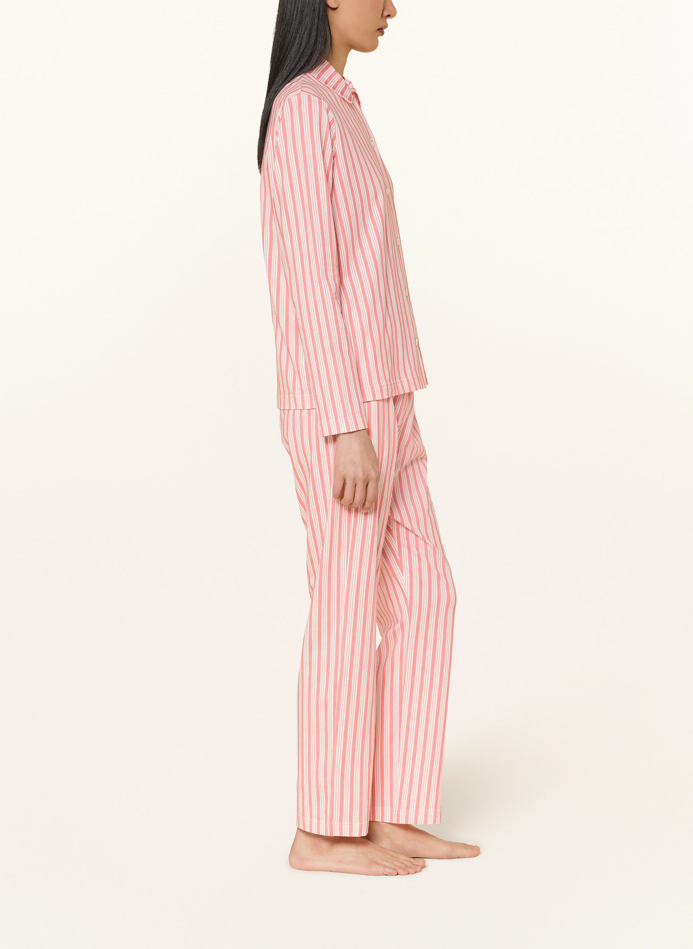 SHORT STORIES Pantalon de pyjama: SAUMON / BLANC