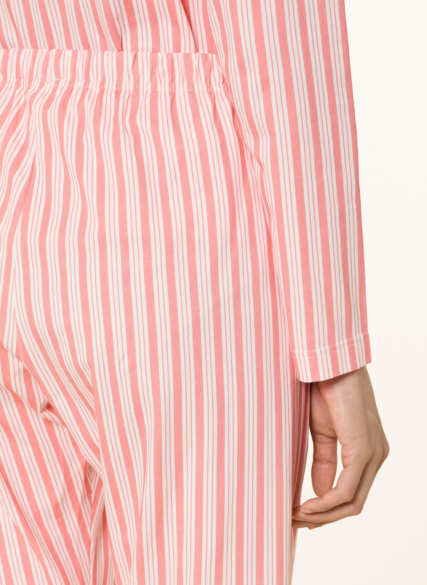 SHORT STORIES Pantalon de pyjama: SAUMON / BLANC