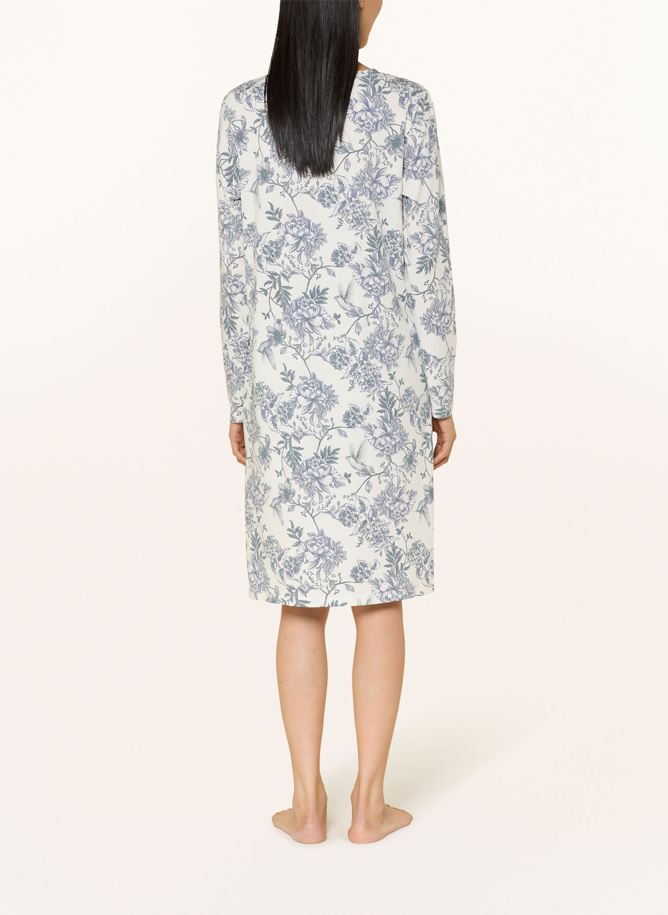 SHORT STORIES Nightgown: WHITE / DARK GRAY