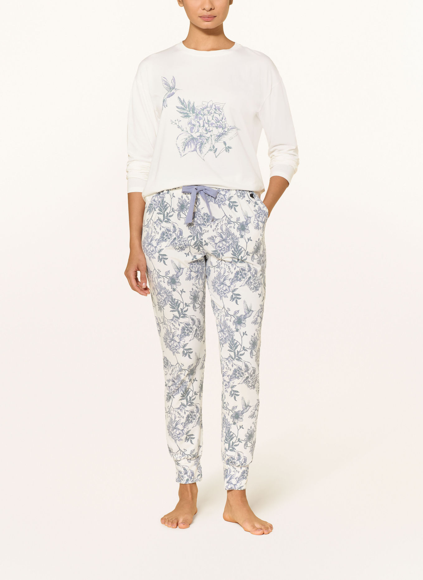 SHORT STORIES Sleep shirt: WHITE / LIGHT PURPLE / GREEN