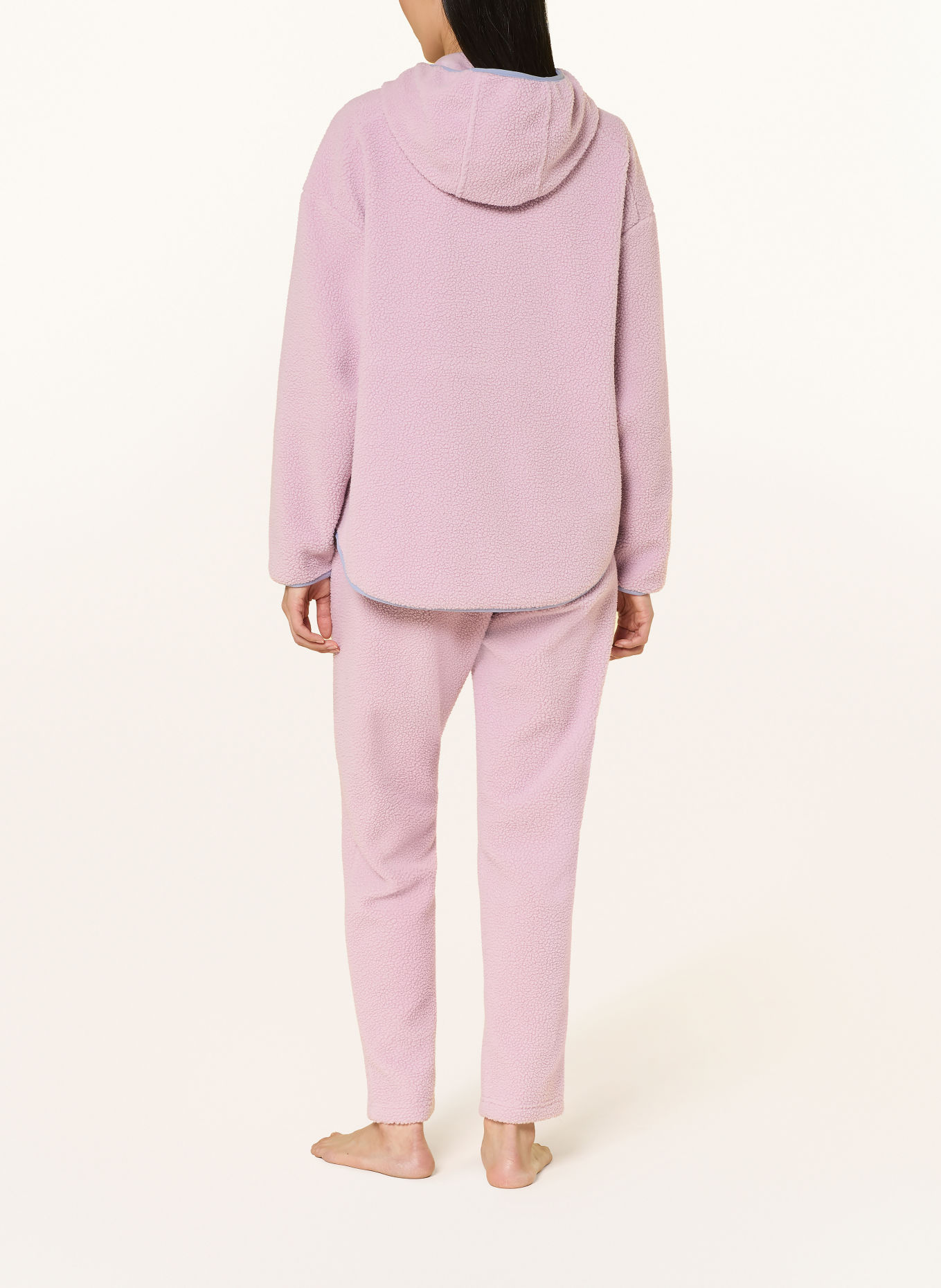 SHORT STORIES Teddy fur lounge pants: ROSE