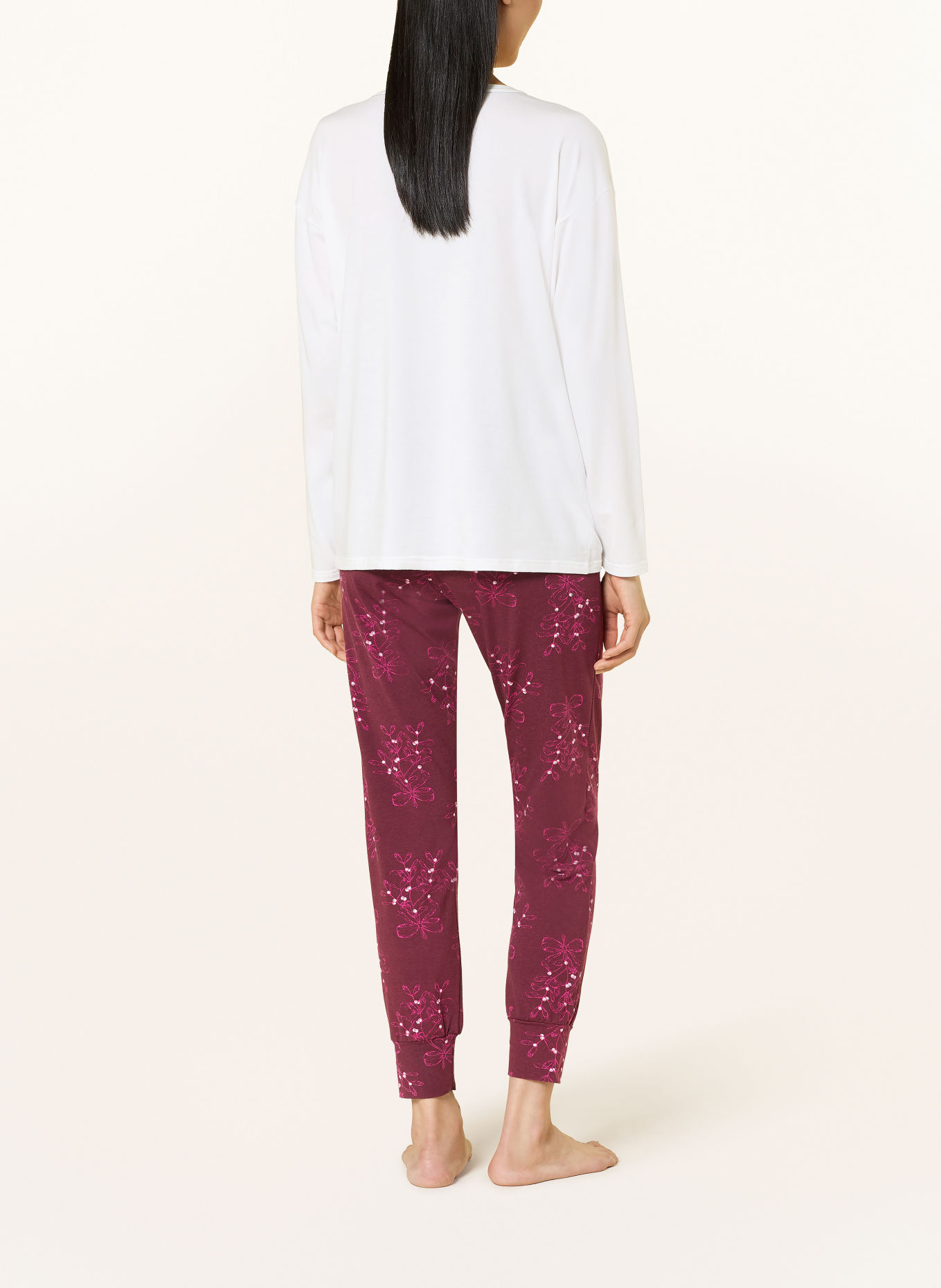 SHORT STORIES Sleep shirt: WHITE / PINK