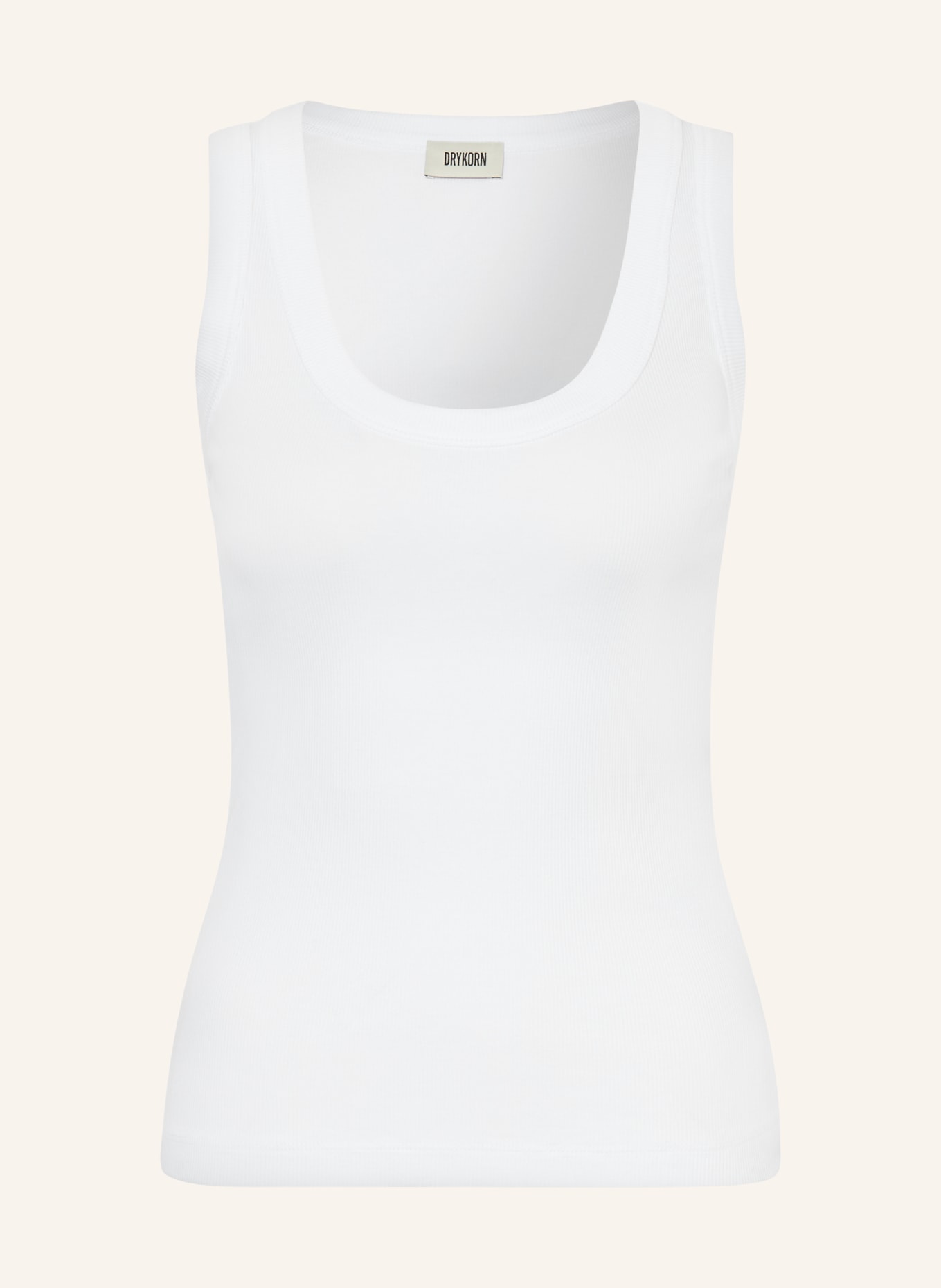 DRYKORN Tanktop: WIT