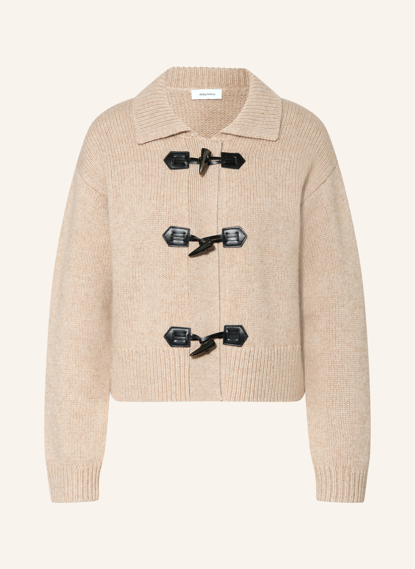 darling harbour Cardigan: BEIGE MELANGE