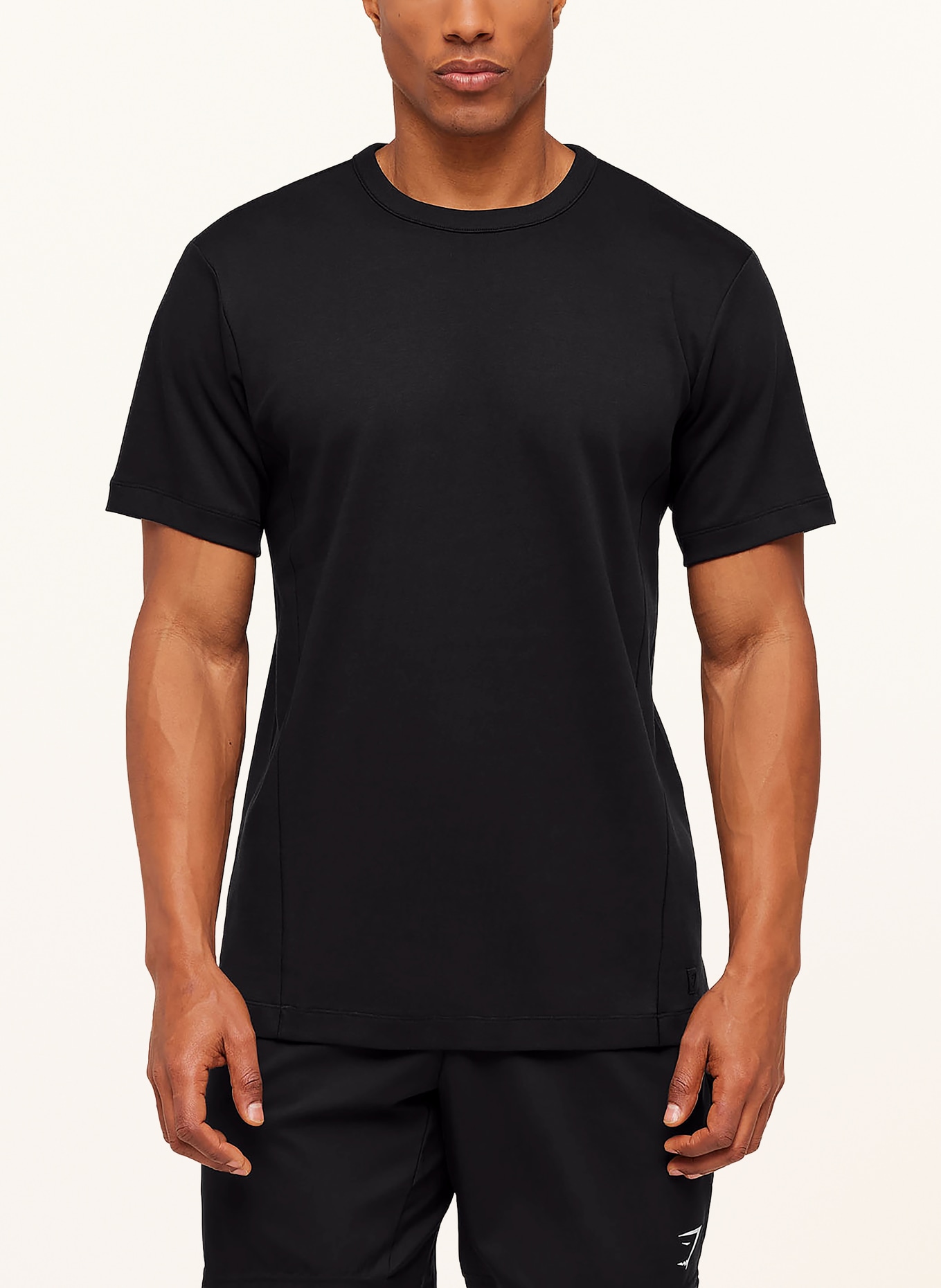 GYMSHARK T-shirt OFF DUTY: NOIR