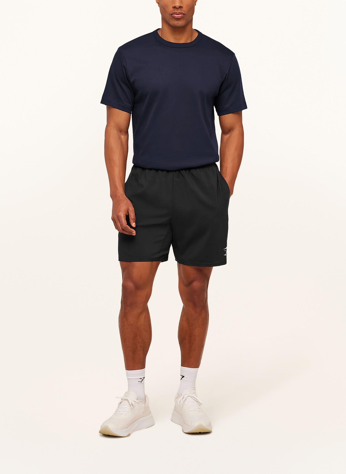 GYMSHARK T-Shirt OFF DUTY: DUNKELBLAU