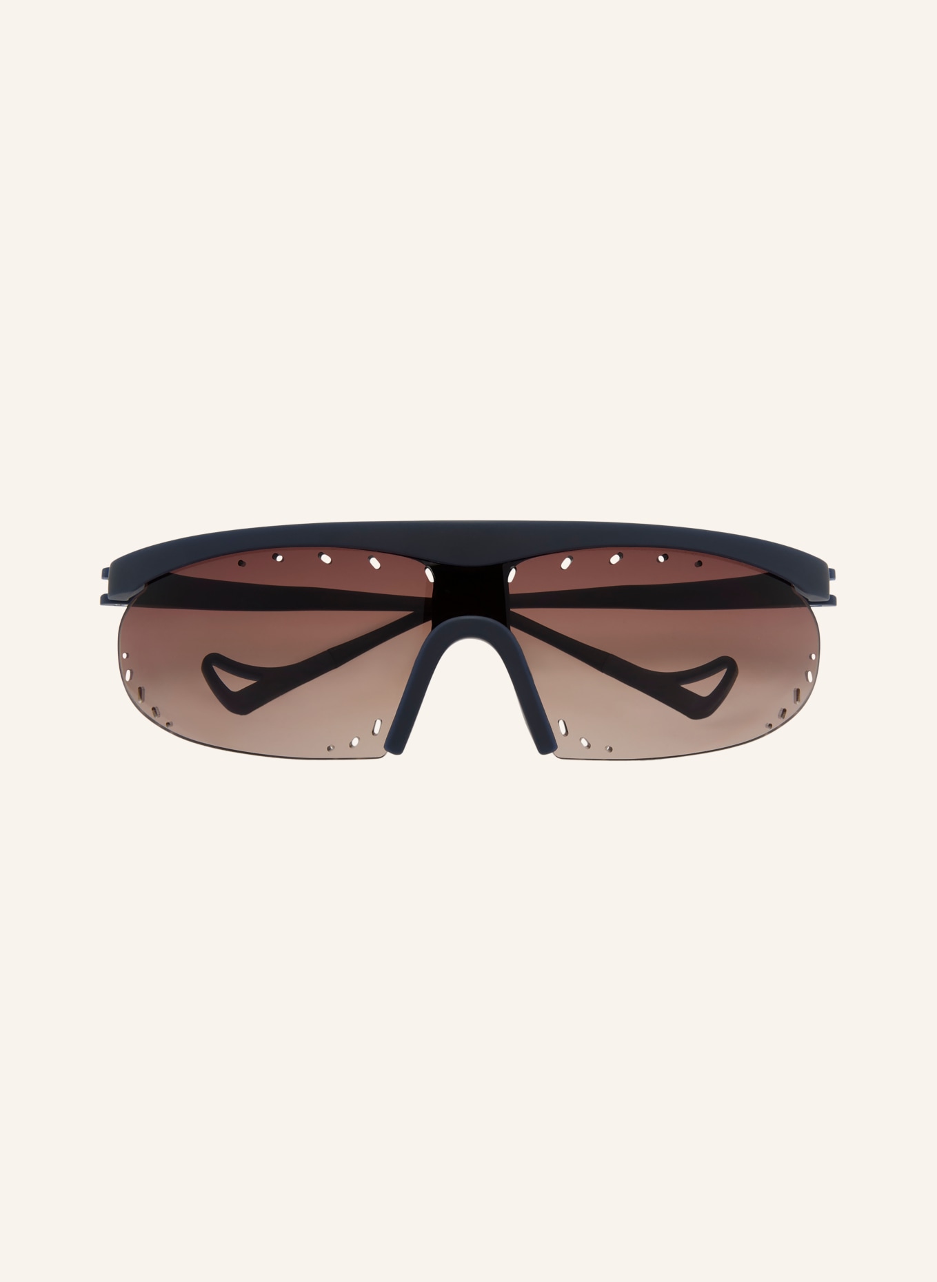 District Vision KOHARU ECLIPSE PAF Multisport Sunglasses: DARK BLUE/BROWN GRADIENT