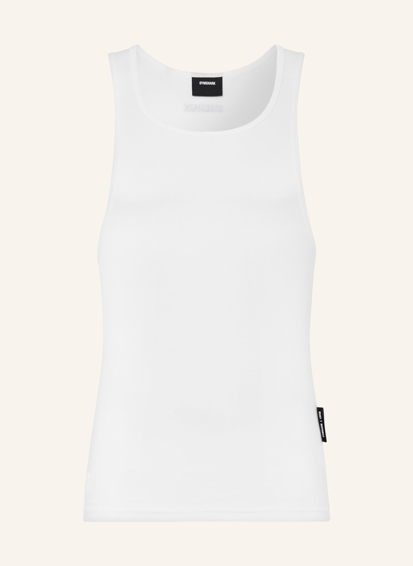 GYMSHARK Tanktop: WEISS
