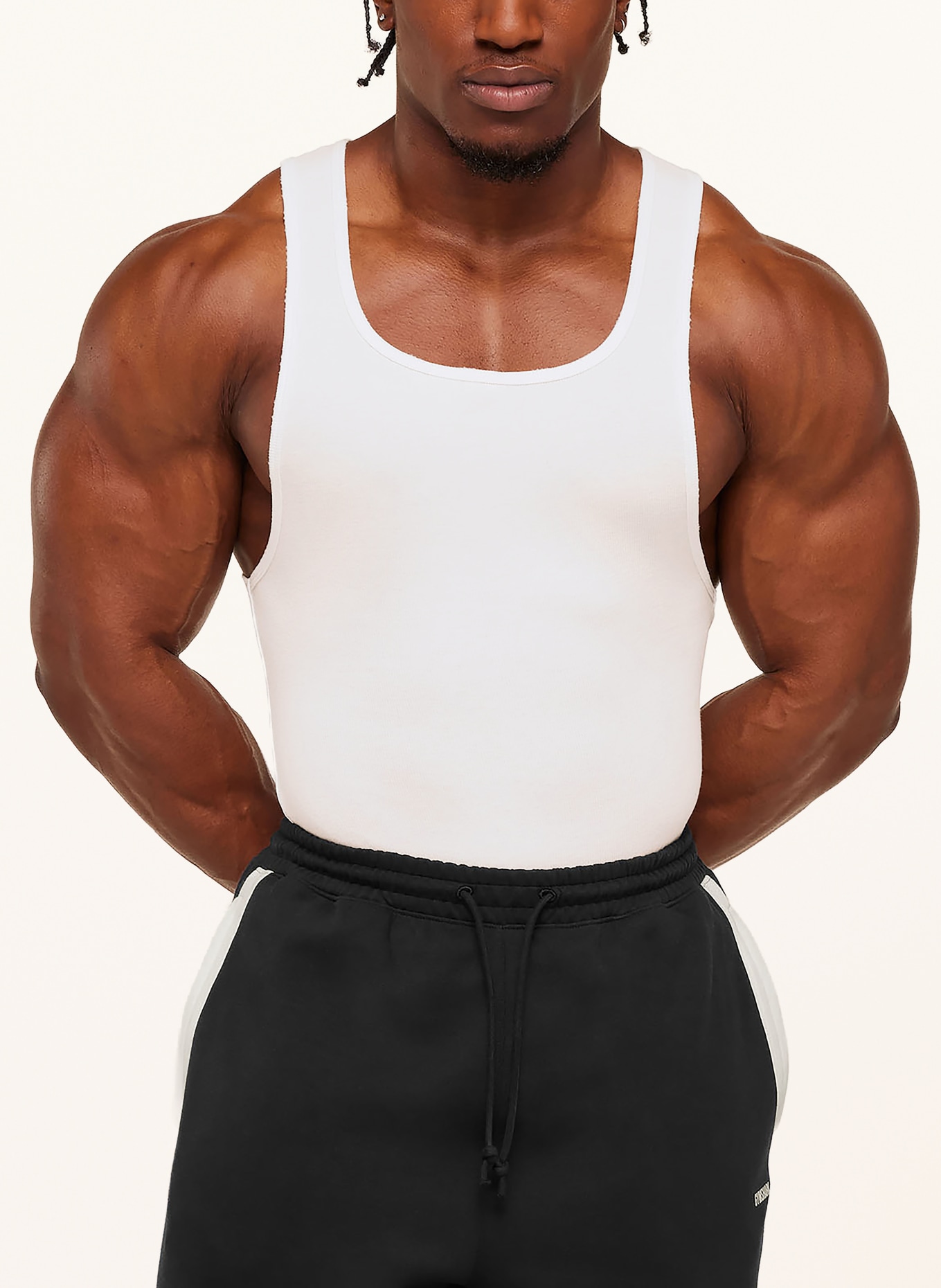 GYMSHARK Tanktop: WEISS