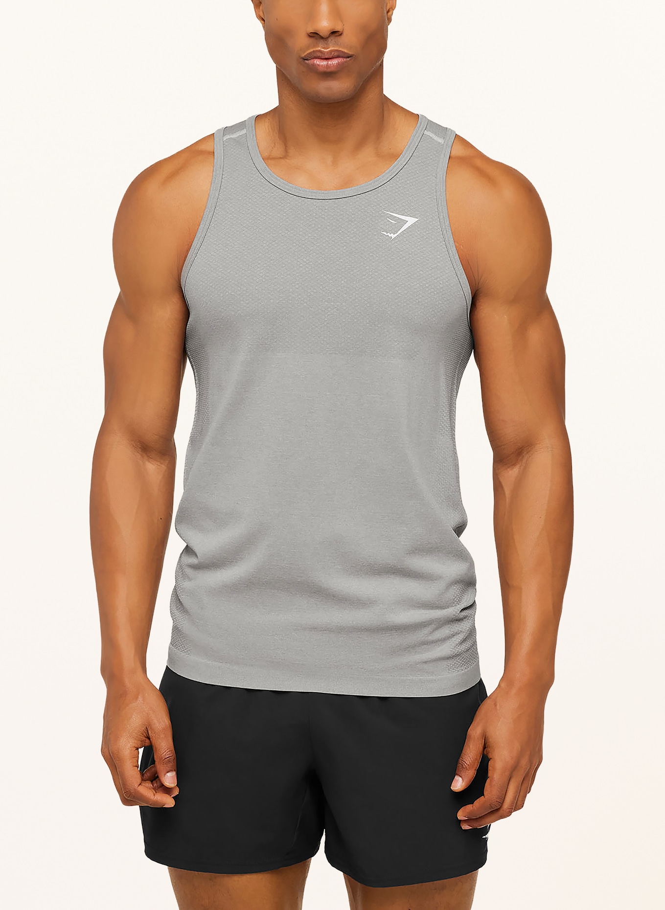 GYMSHARK Débardeur VITAL: GRIS CLAIR