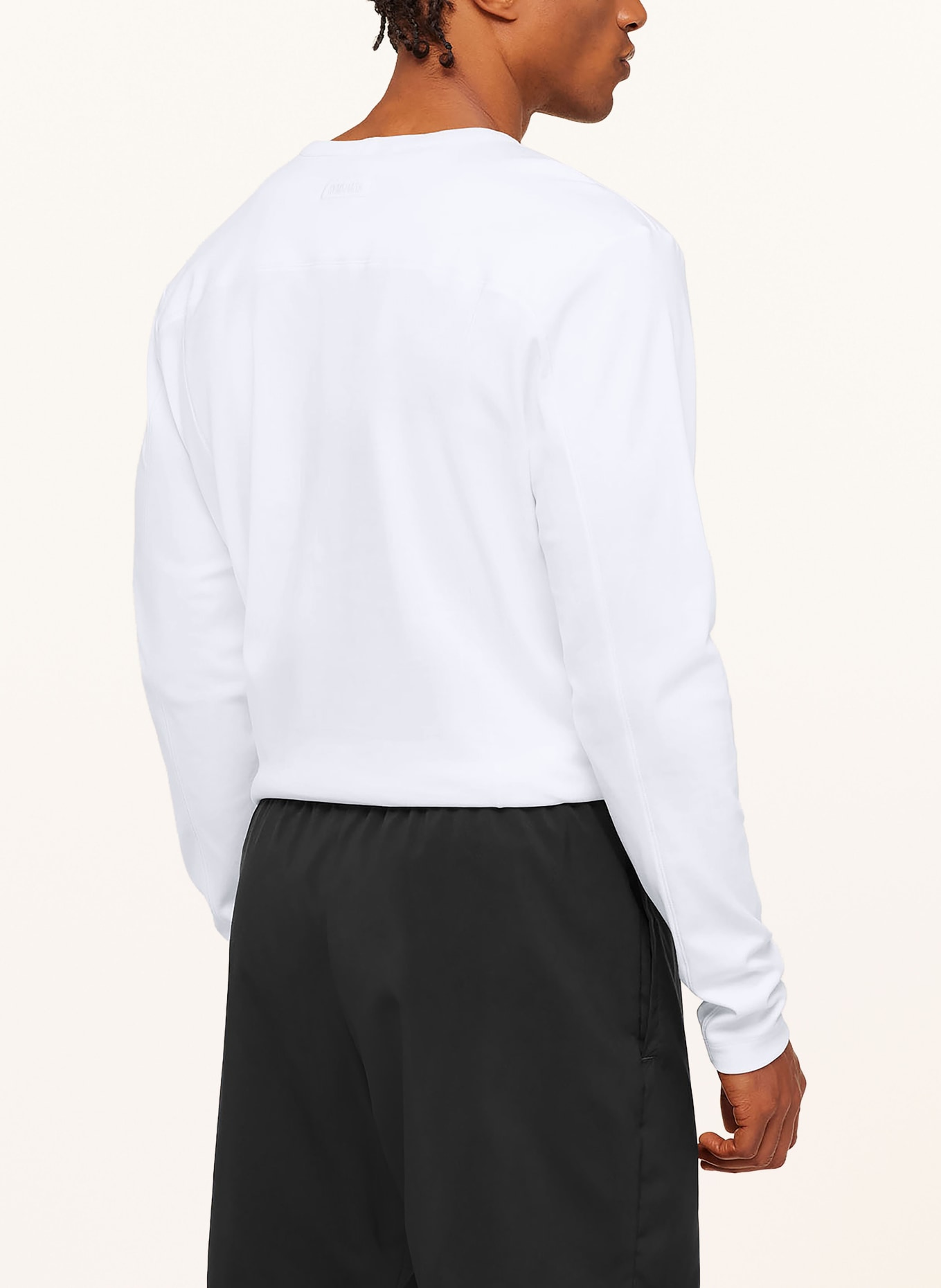 GYMSHARK Longsleeve OFF DUTY: WEISS