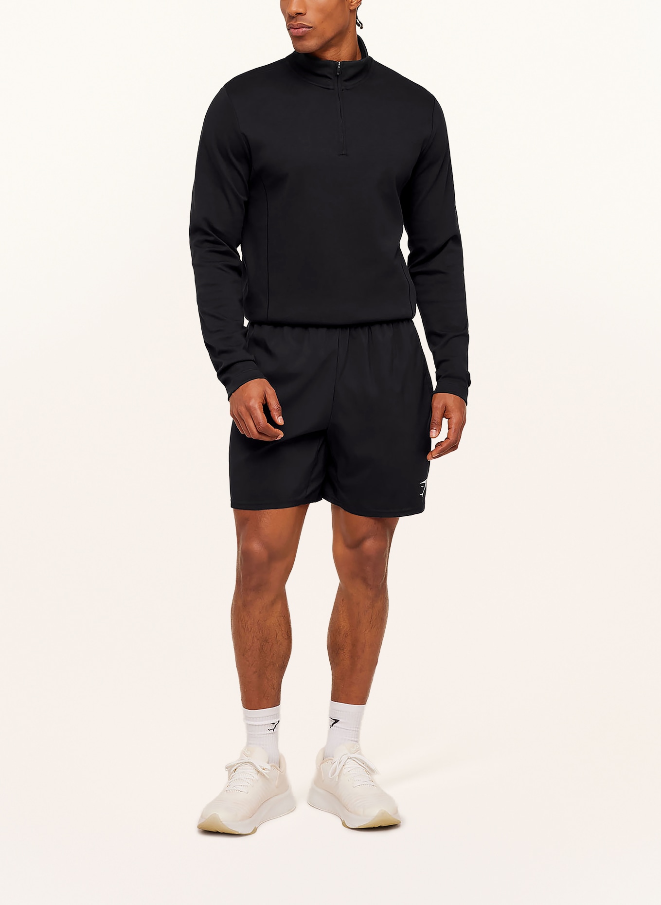 GYMSHARK Pull-over en jersey OFF DUTY: NOIR