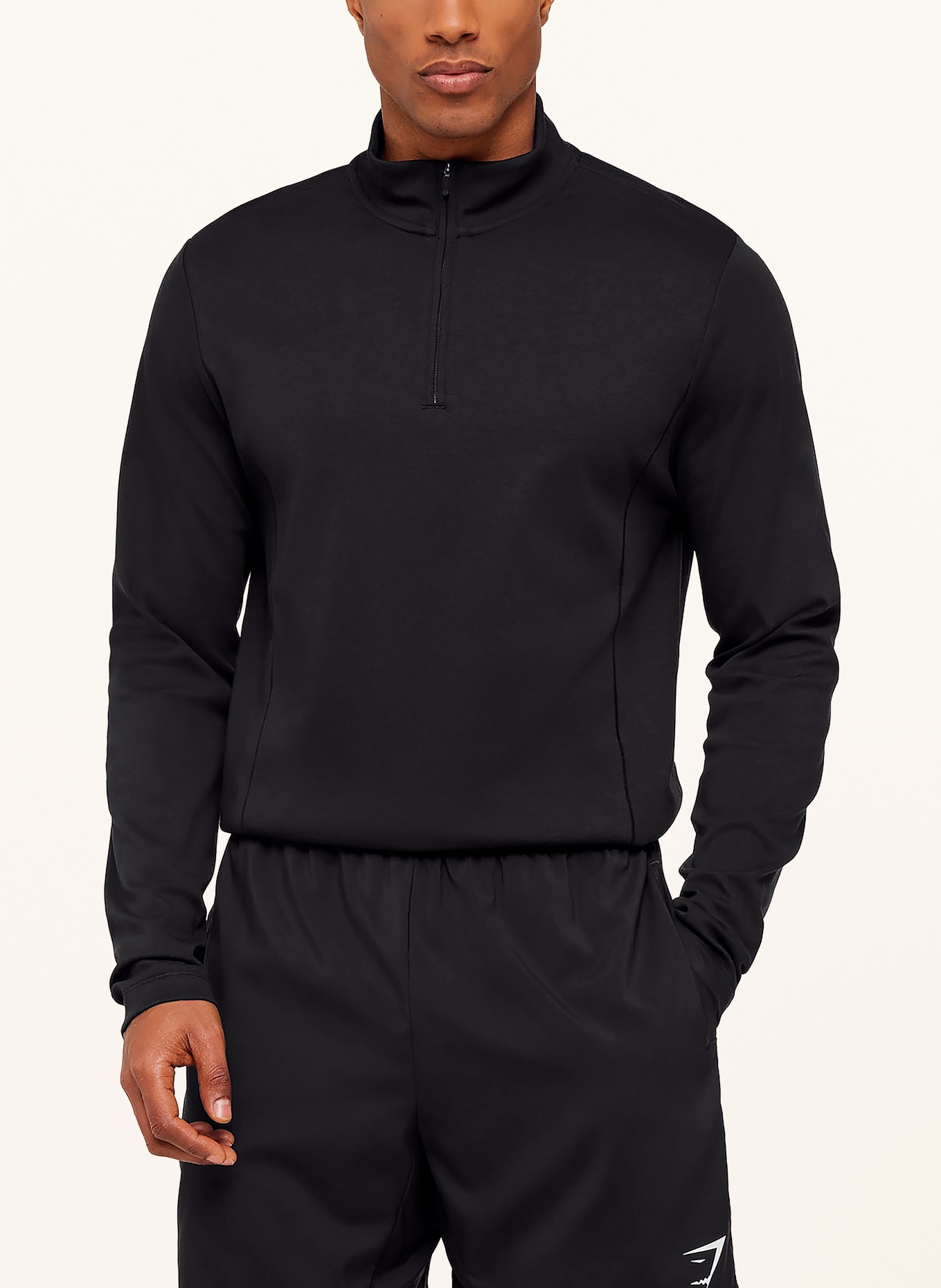 GYMSHARK Pull-over en jersey OFF DUTY: NOIR