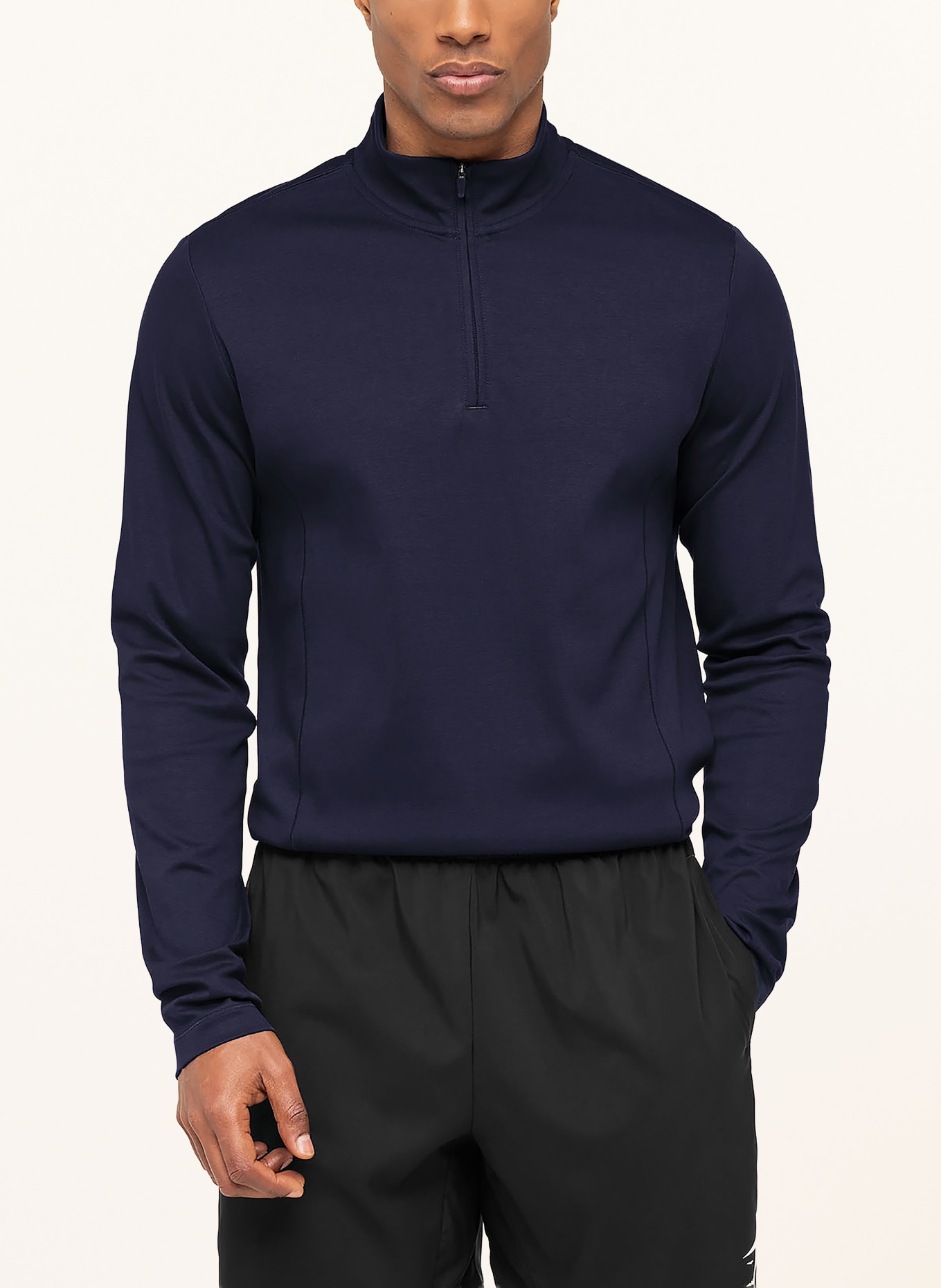 GYMSHARK Pull-over en jersey OFF DUTY: BLEU FONCÉ