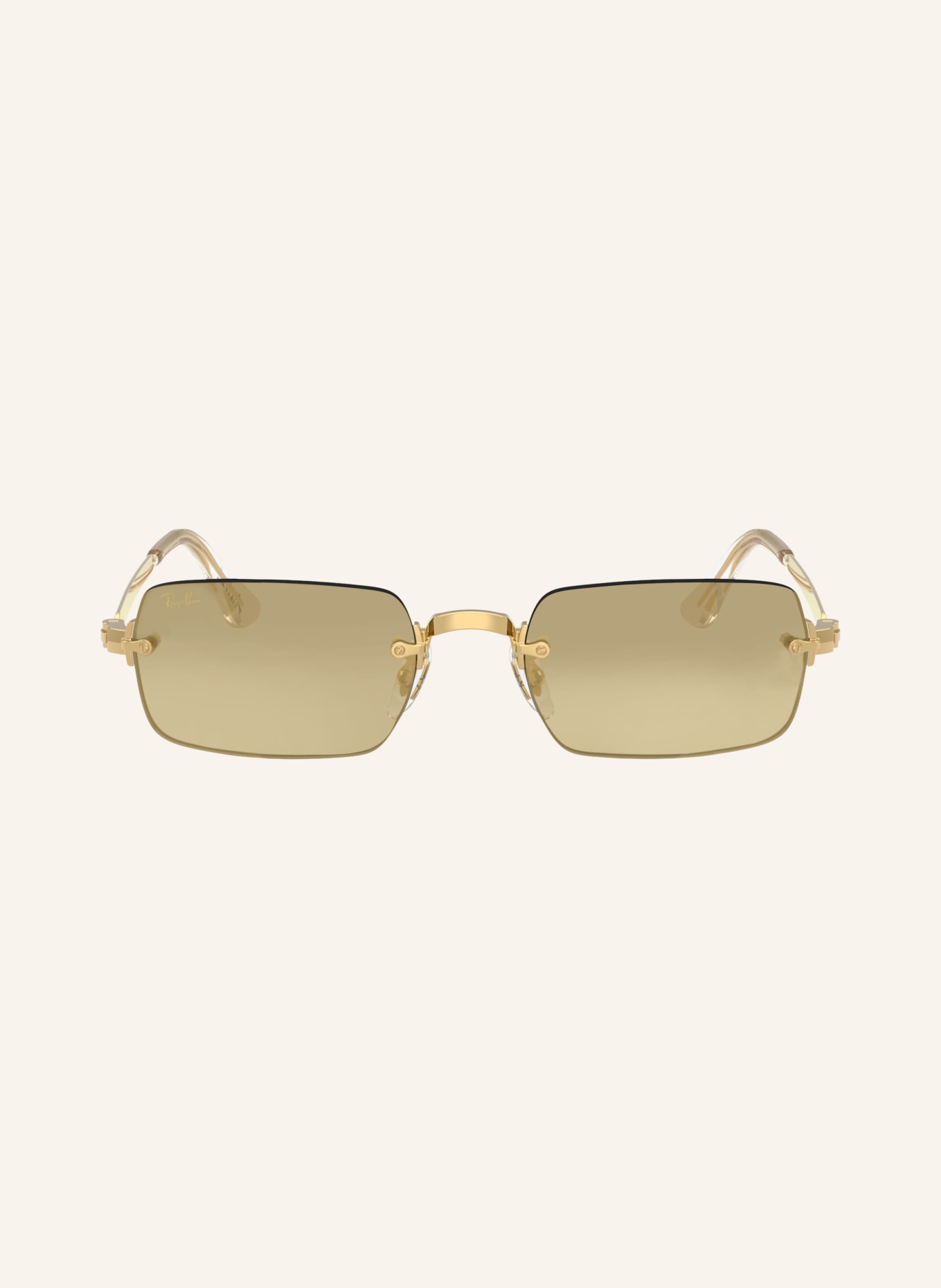Ray-Ban Sunglasses RB3928: GOLD/BROWN MIRRORED