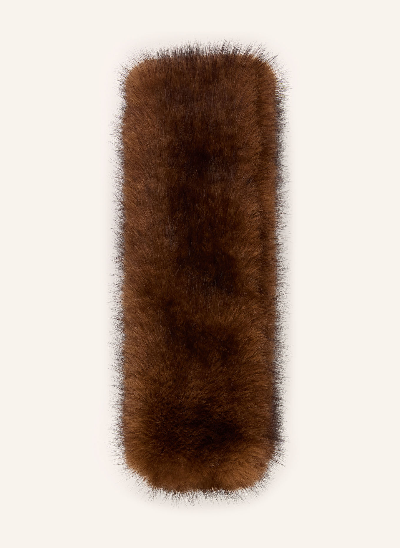 darling harbour Faux fur scarf: HAZELNUT