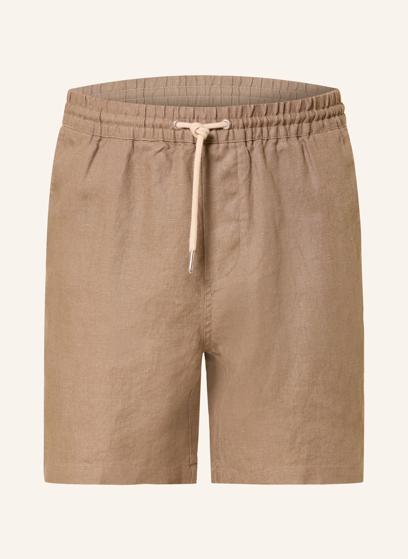 NN.07 Linnedshorts GREGOR: BRUN