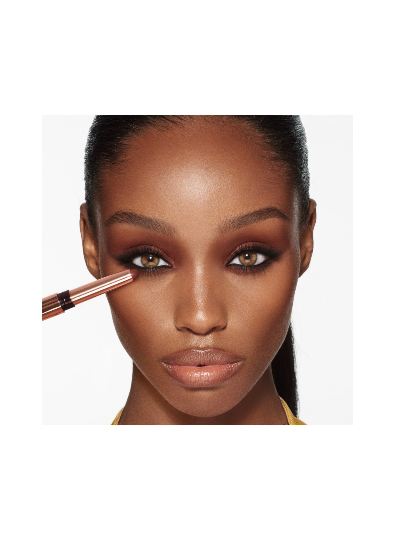 Charlotte Tilbury EXAGGER-EYES EASY EYSHADOW STICK: COCOA CHERRY SCULPT