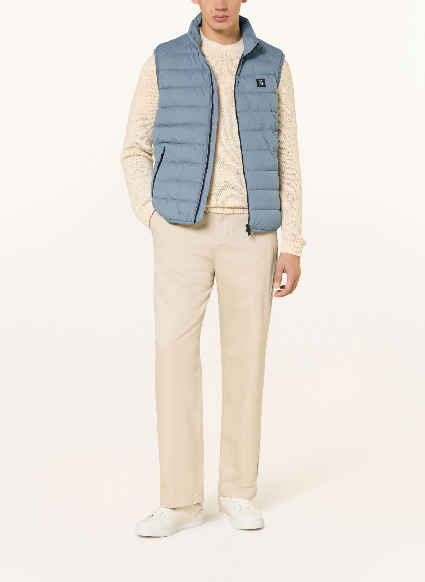 Marc O'Polo Quilted vest: LIGHT BLUE