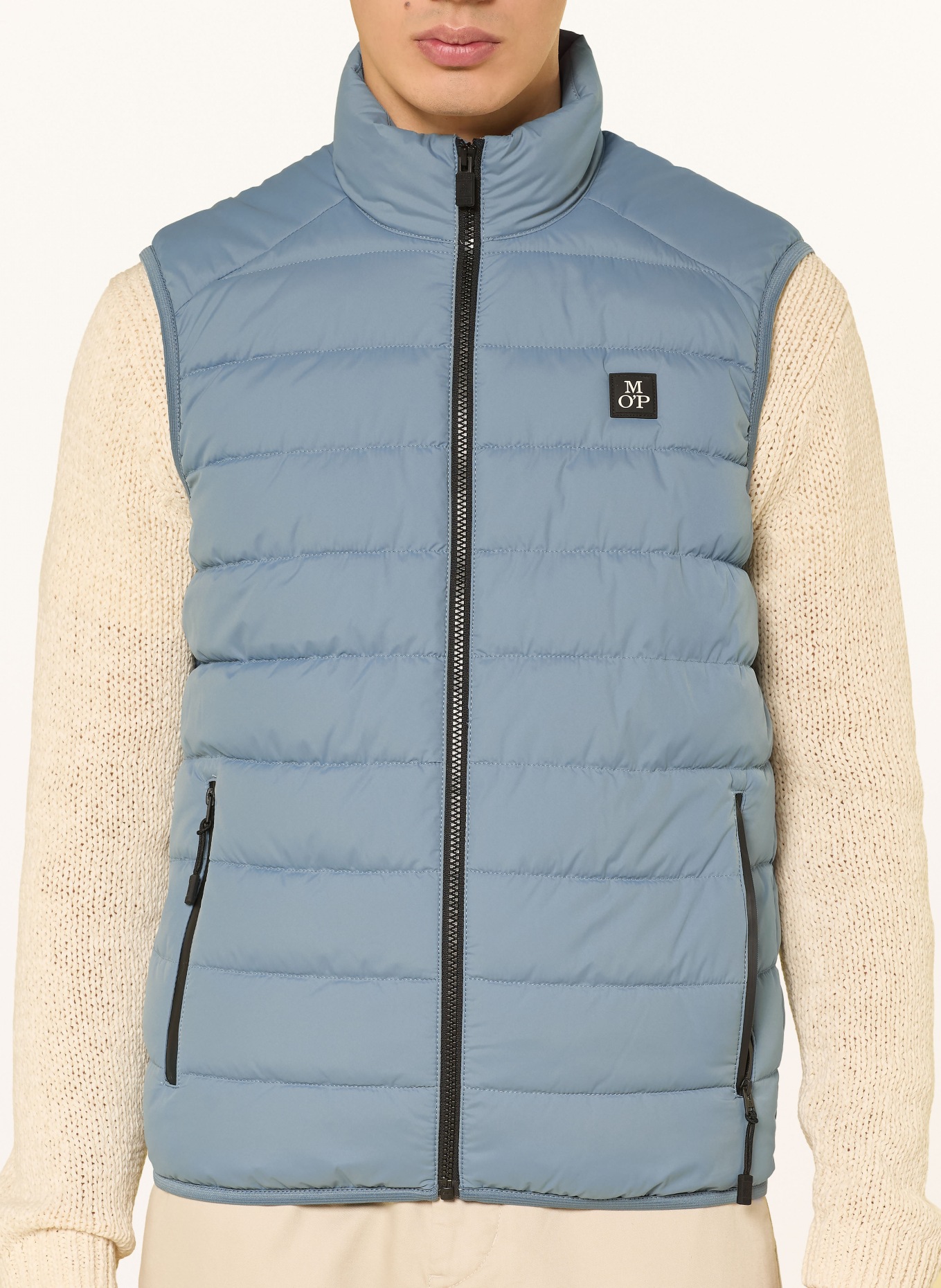 Marc O'Polo Quilted vest: LIGHT BLUE