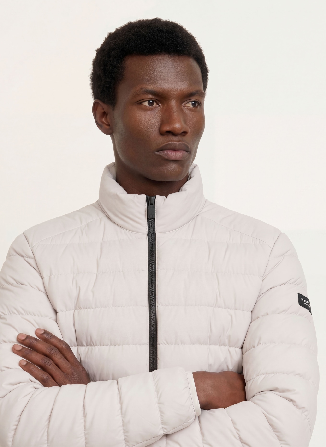 Marc O'Polo Veste matelassée: GRIS CLAIR
