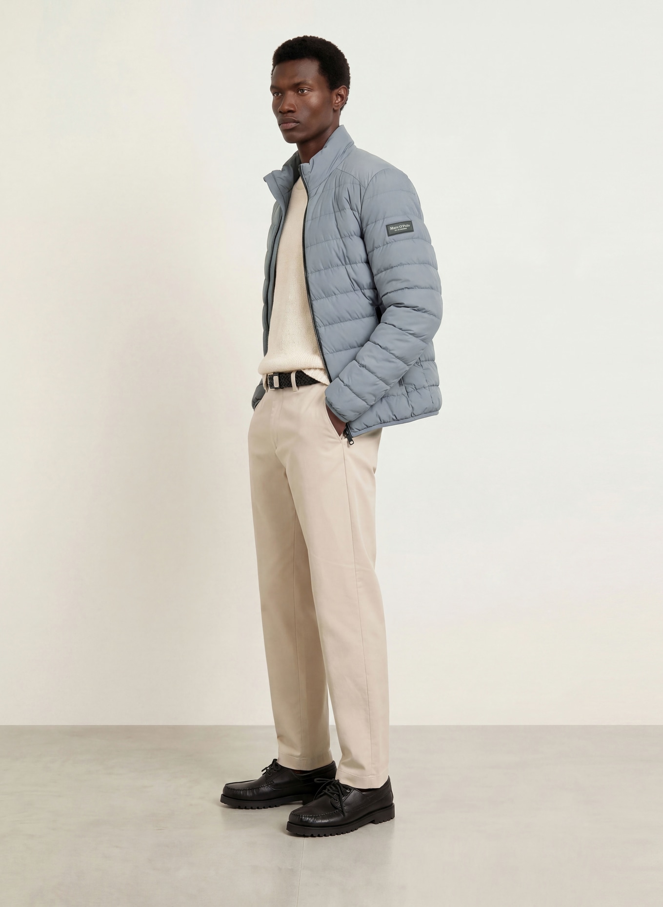 Marc O'Polo Veste matelassée: BLEU CLAIR