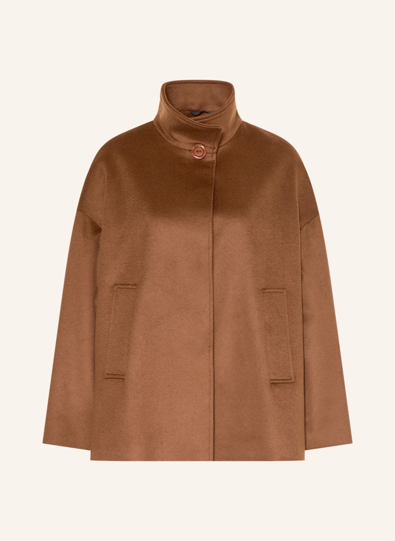 CINZIA ROCCA Cashmere-Jacke: BRAUN