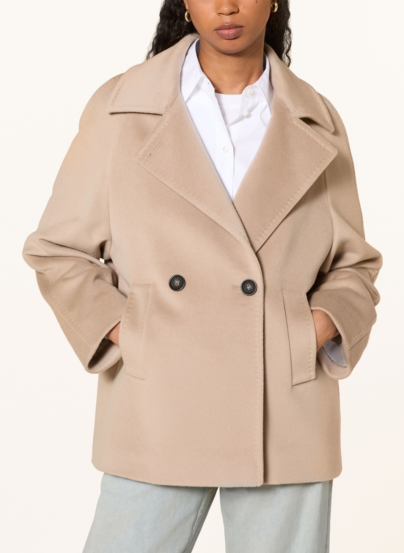 CINZIA ROCCA Peacoat: BEIGE