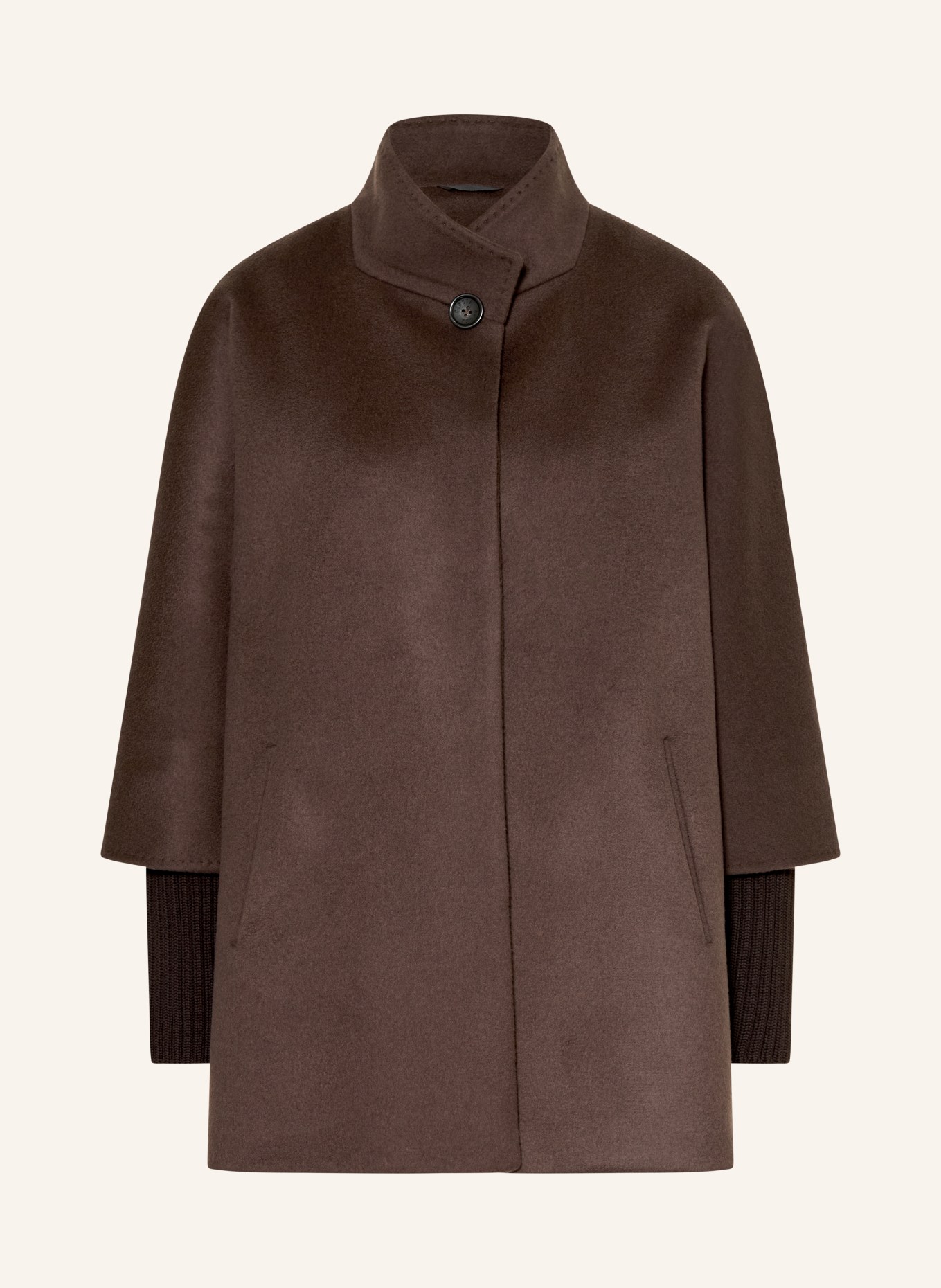 CINZIA ROCCA Jacke mit 3/4-Arm: DUNKELBRAUN