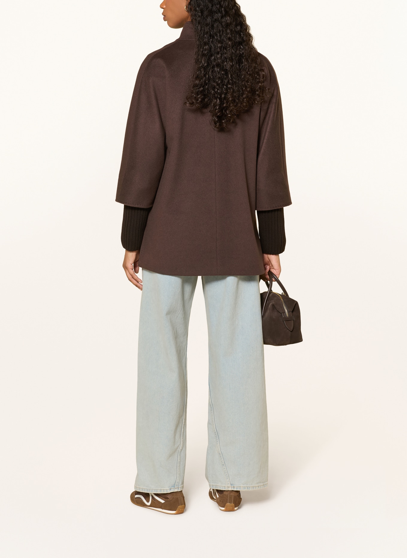 CINZIA ROCCA Jacke mit 3/4-Arm: DUNKELBRAUN