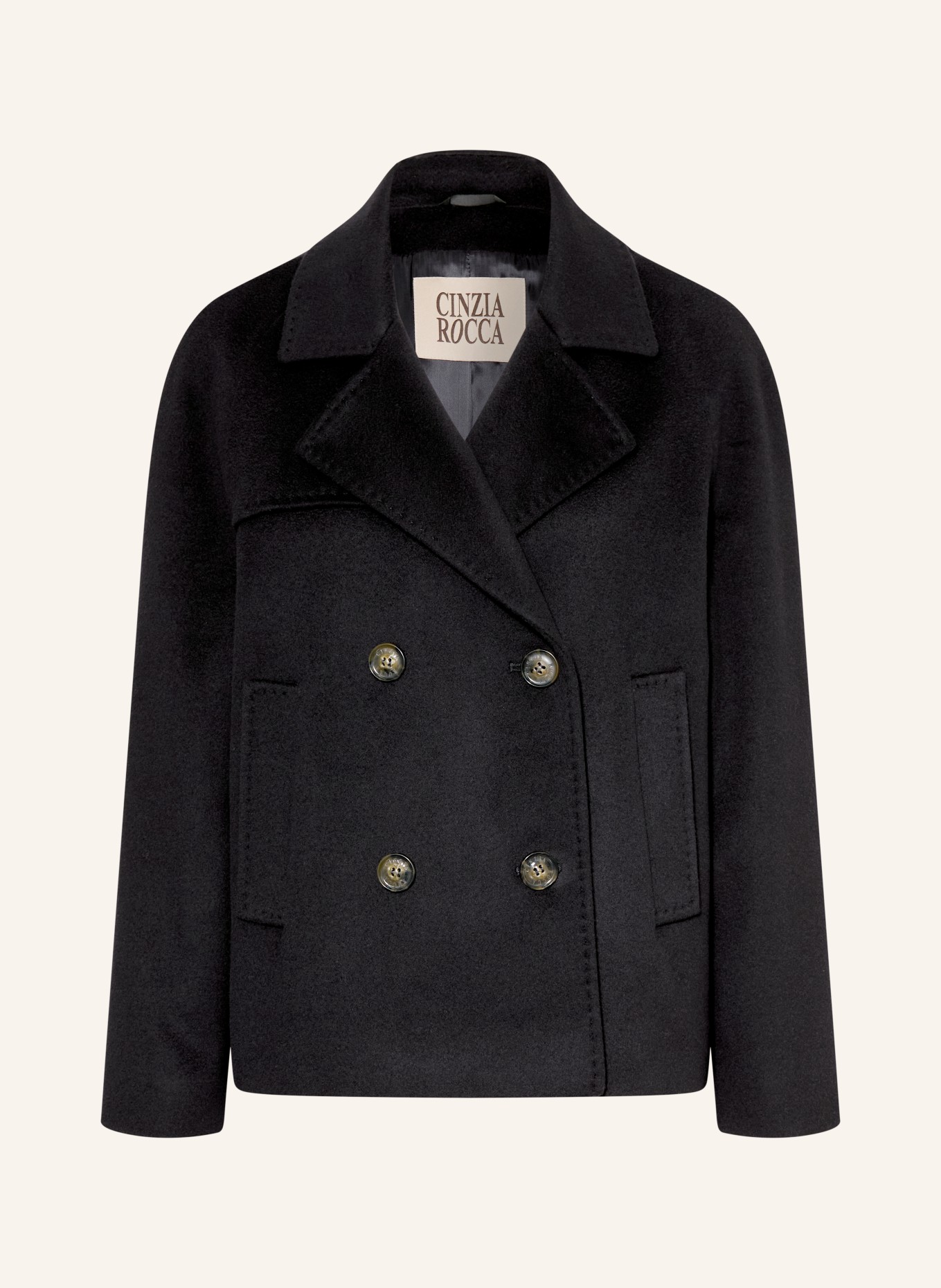 CINZIA ROCCA Veste caban: BLEU FONCÉ
