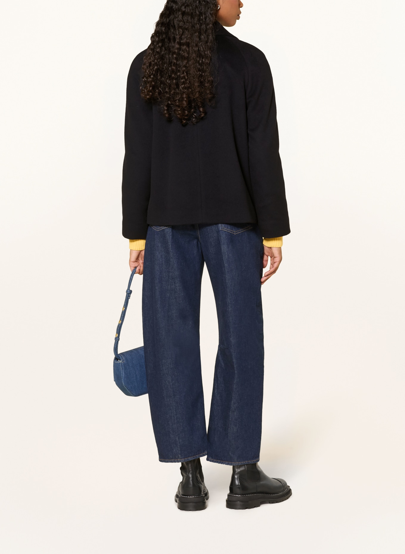 CINZIA ROCCA Veste caban: BLEU FONCÉ