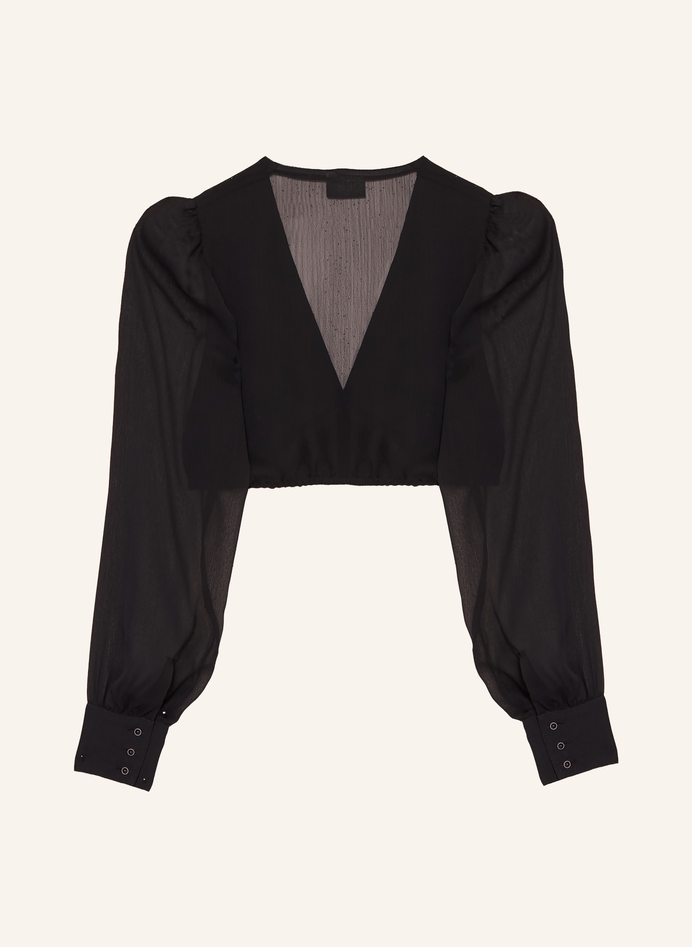 WALDORFF Dirndlbluse: SCHWARZ