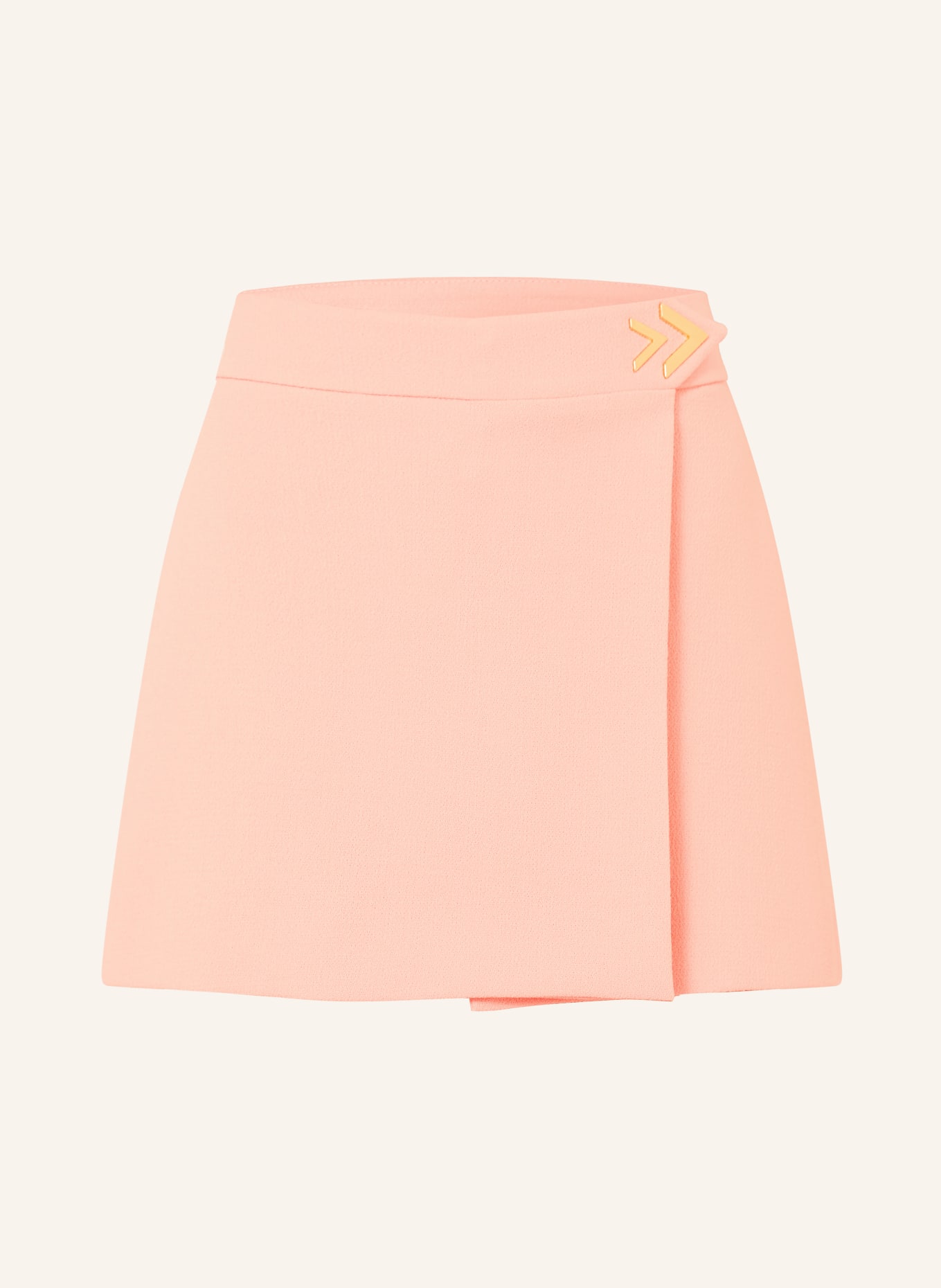 VALENTINO Pantaloni Marlene cu mohair: BEJ