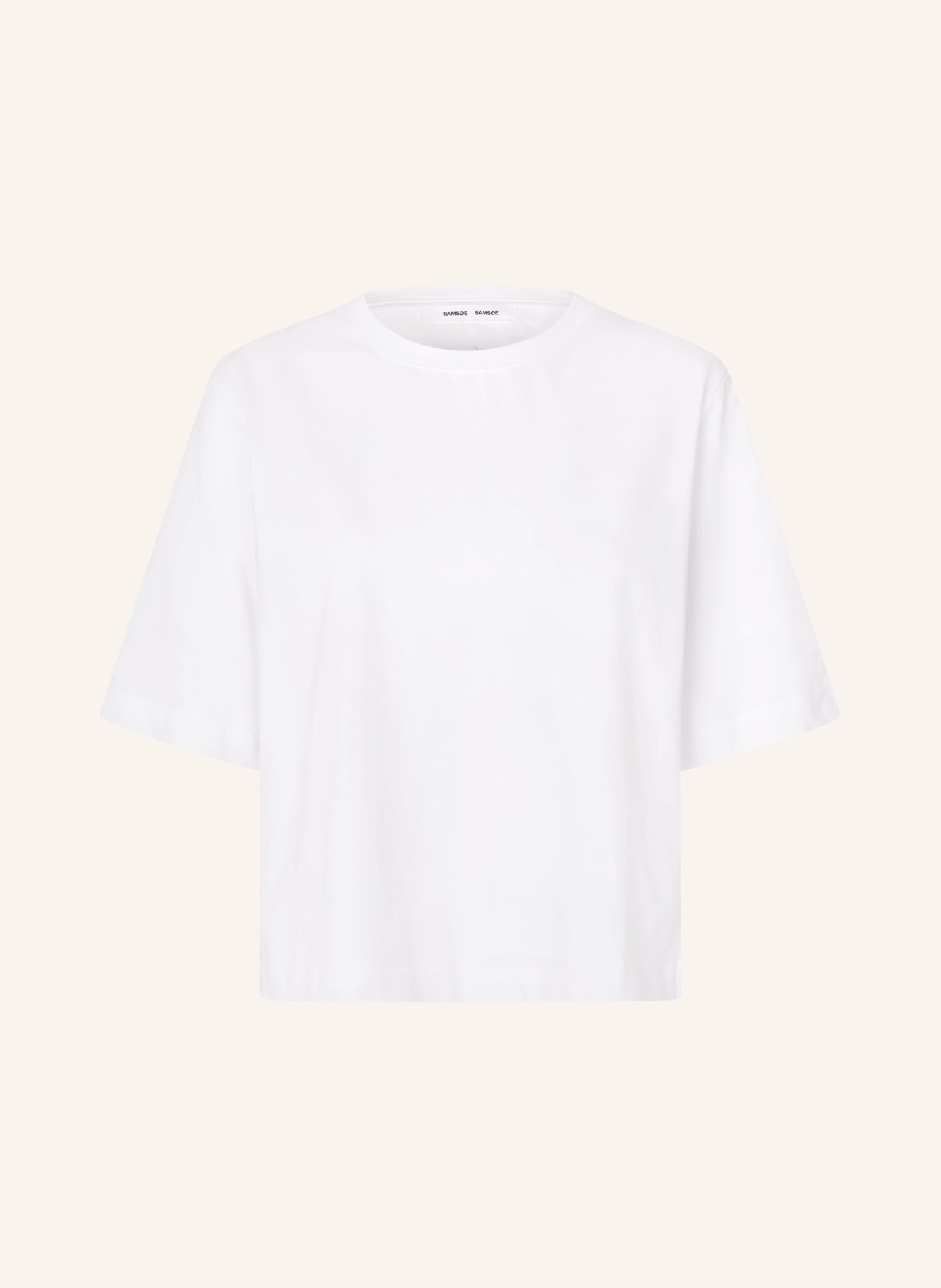 SAMSØE SAMSØE T-Shirt SAABBY: WEISS