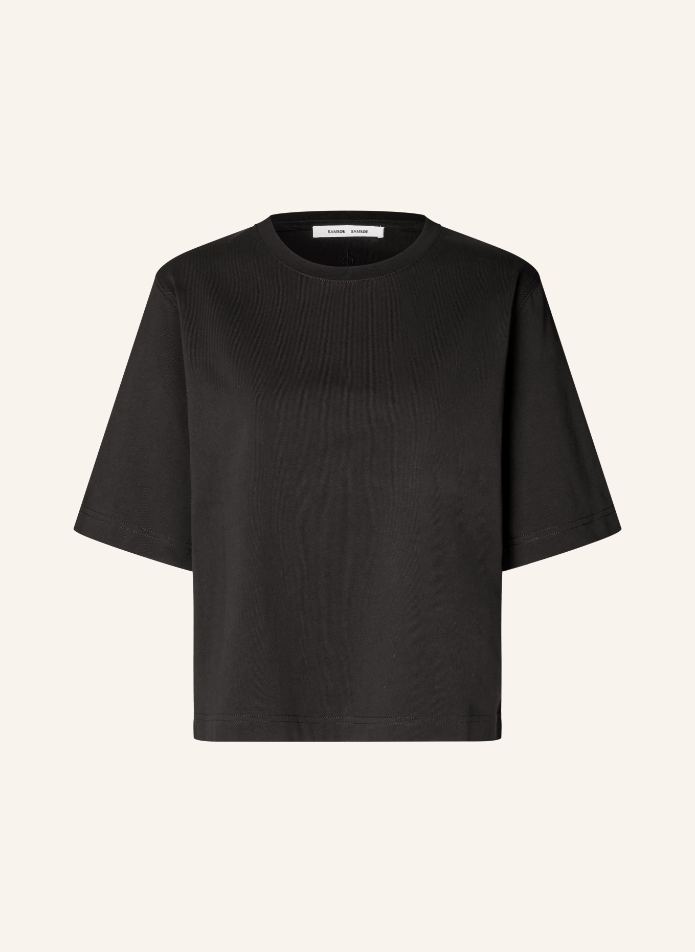 SAMSØE SAMSØE T-Shirt SAABBY: SCHWARZ