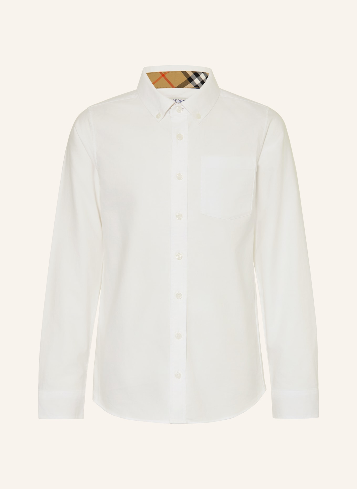 BURBERRY Shirt: WHITE
