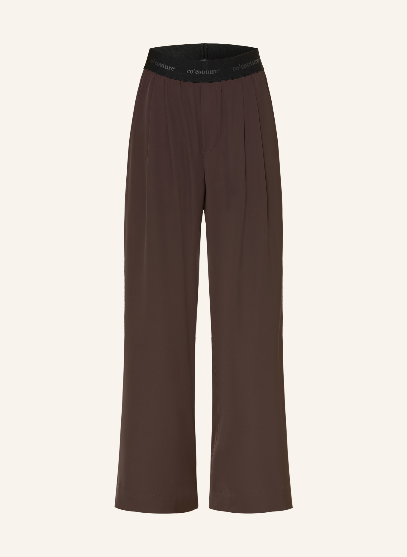 co'couture ALINICC Marlene Pants: DARK BROWN