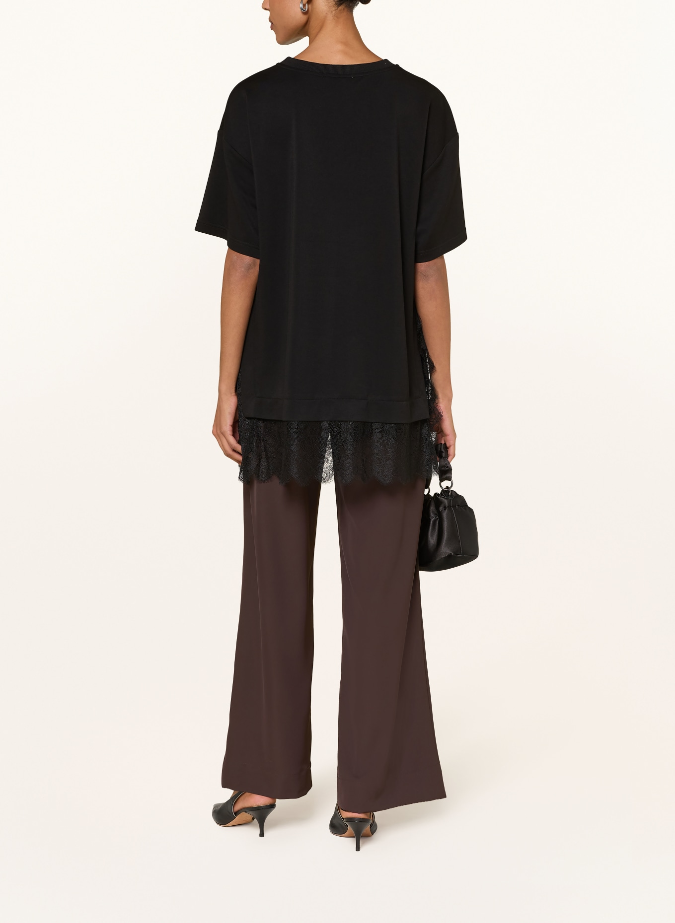 co'couture ALINICC Marlene Pants: DARK BROWN
