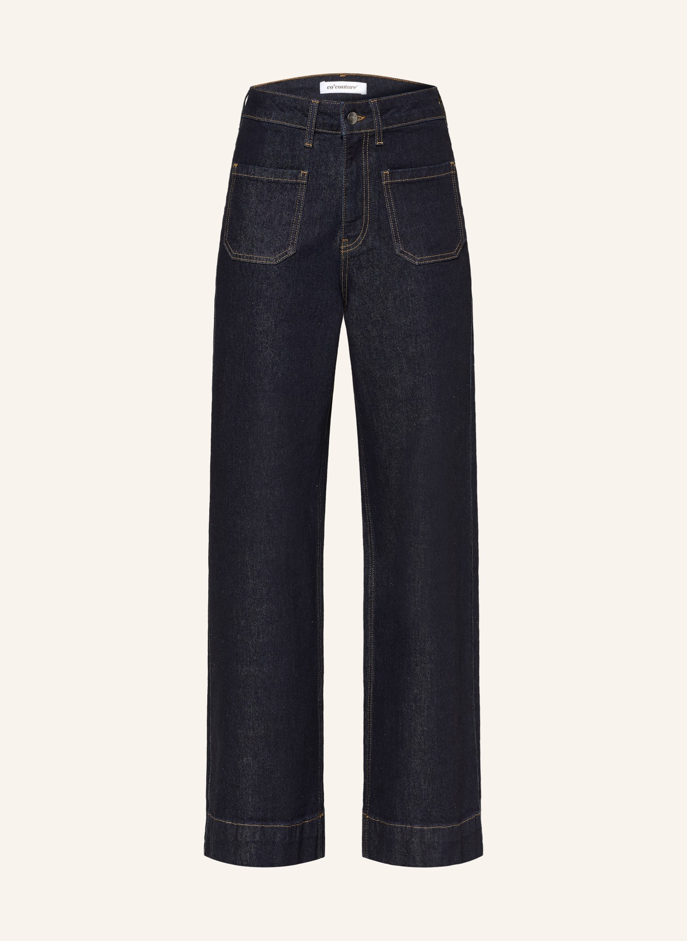 co'couture Wide-Leg Jeans SOLECC: 45002 DARK DENIM