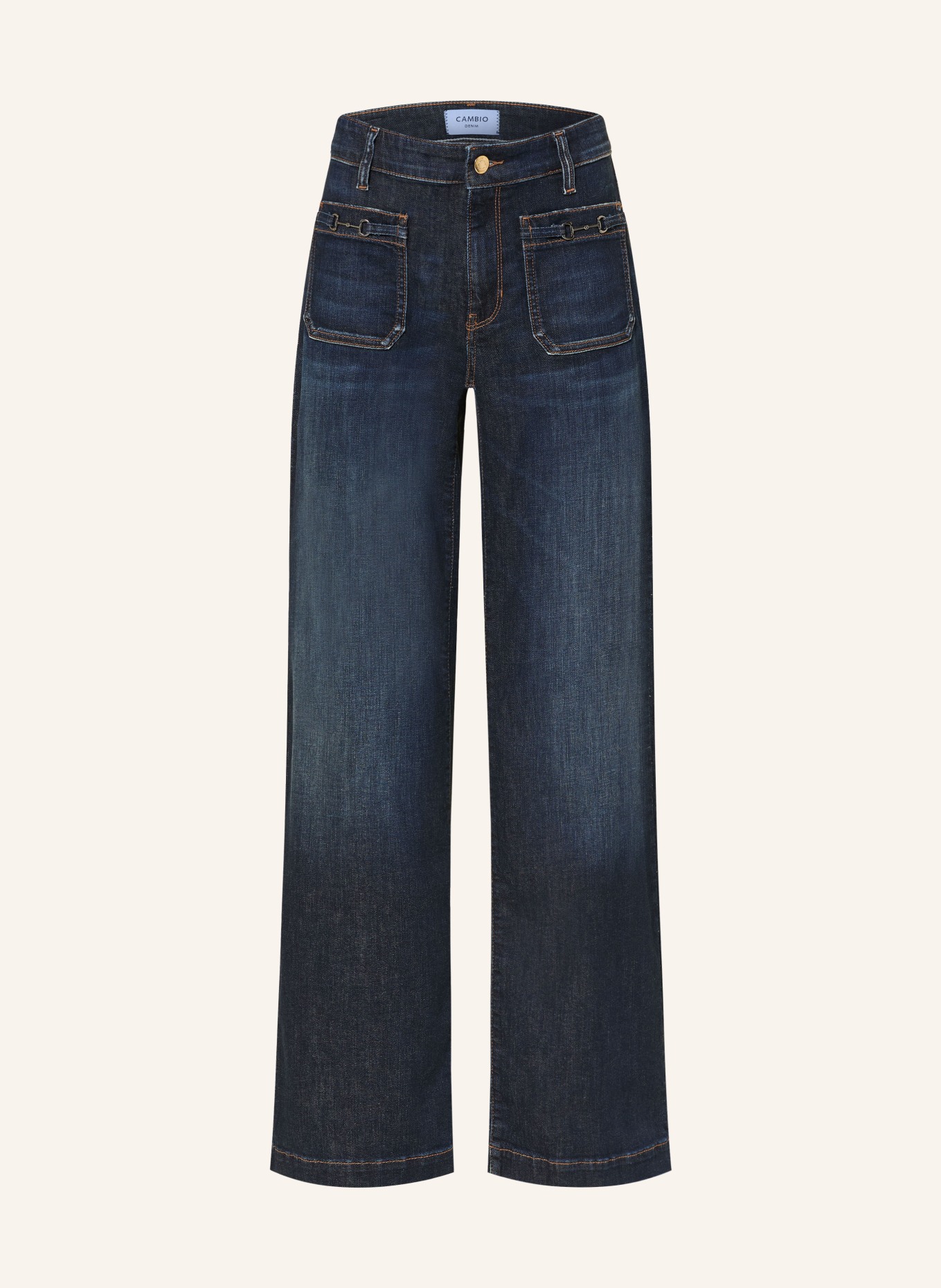 CAMBIO Wide-Leg Jeans ADA: 5045 pure flow blue