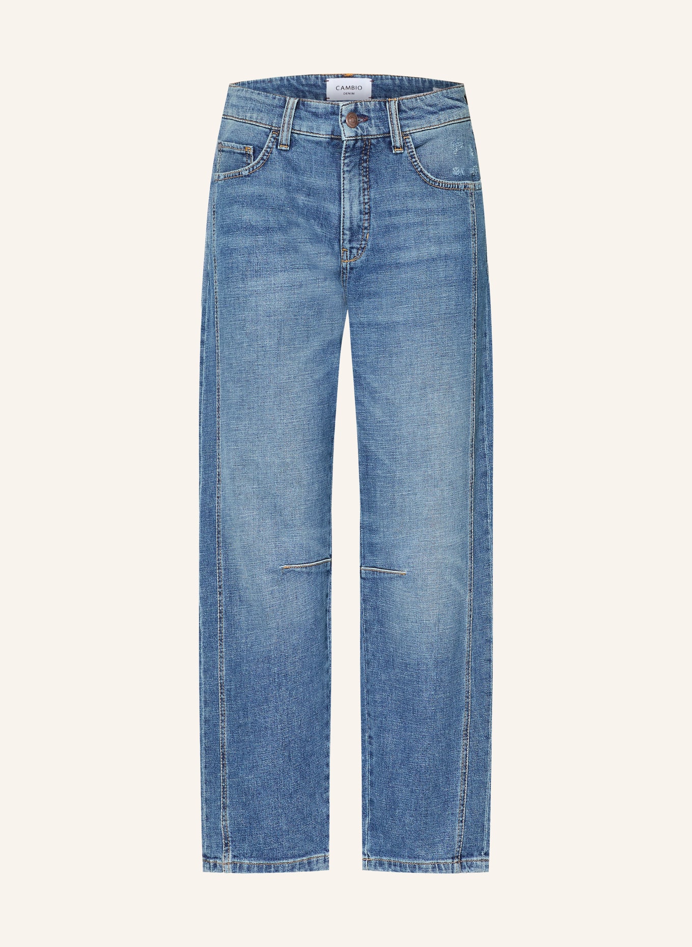 CAMBIO Barrel Jeans ELIA: 5205 cross worn used