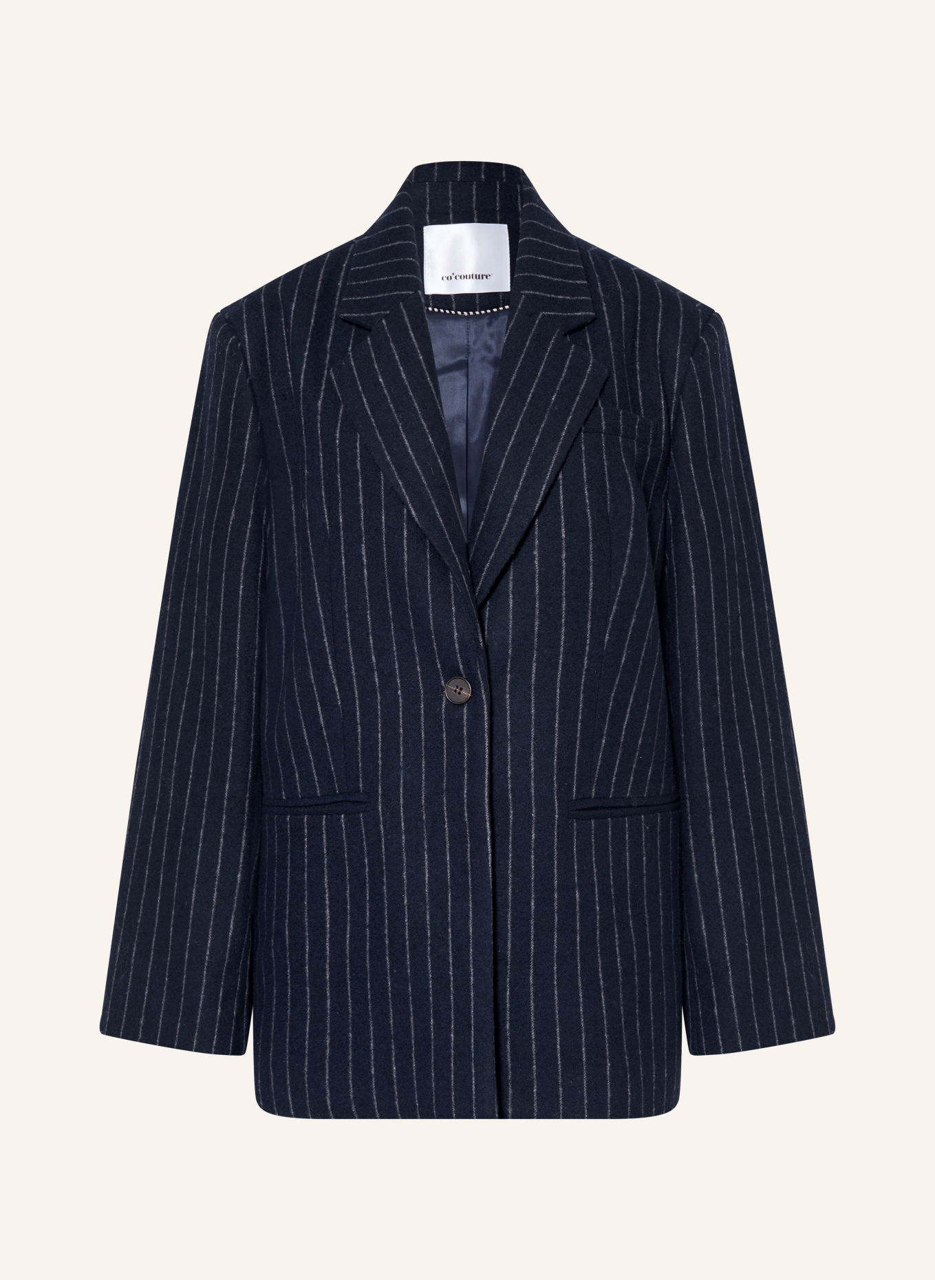 co'couture Longblazer NAIDACC: DUNKELBLAU
