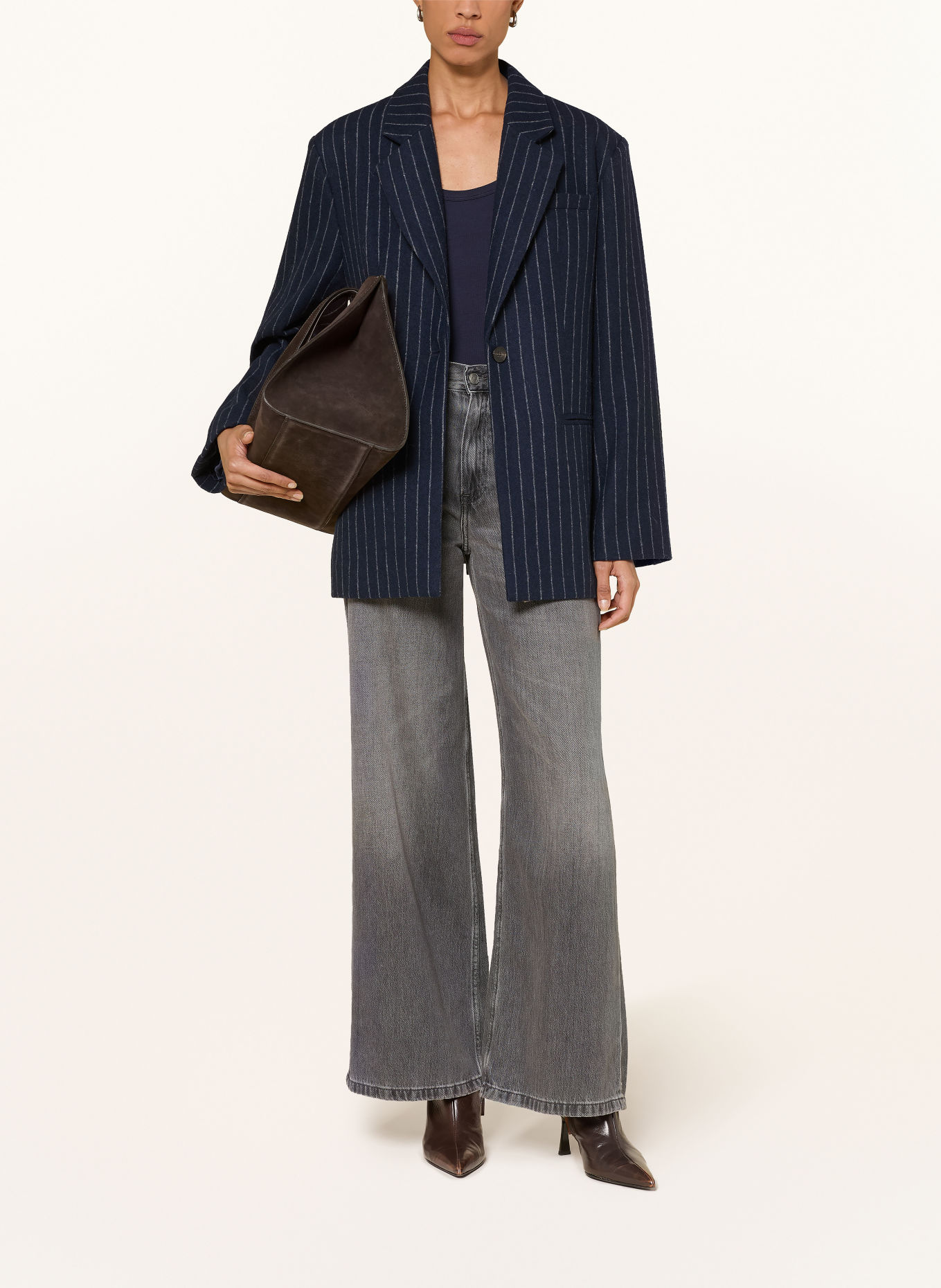 co'couture Longblazer NAIDACC: DUNKELBLAU